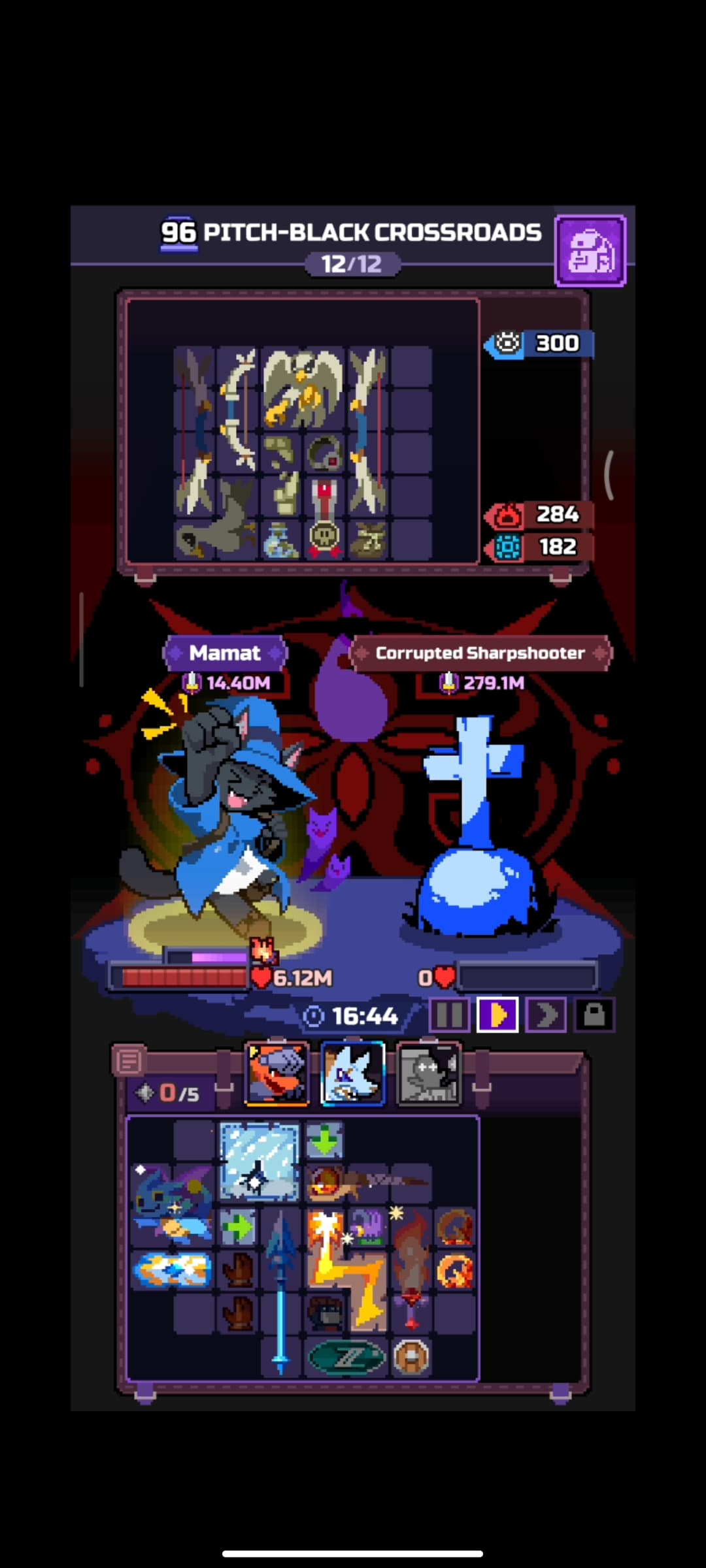 Capture du run chapitre 96