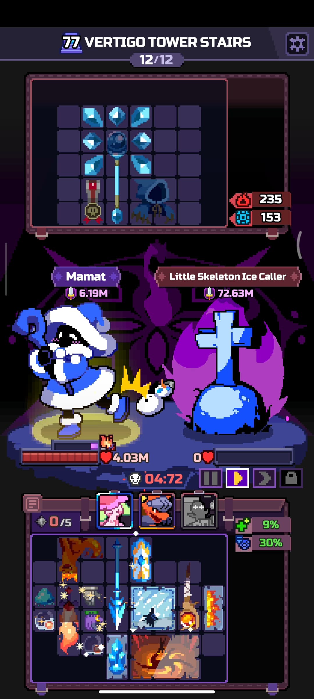 Capture du run chapitre 77
