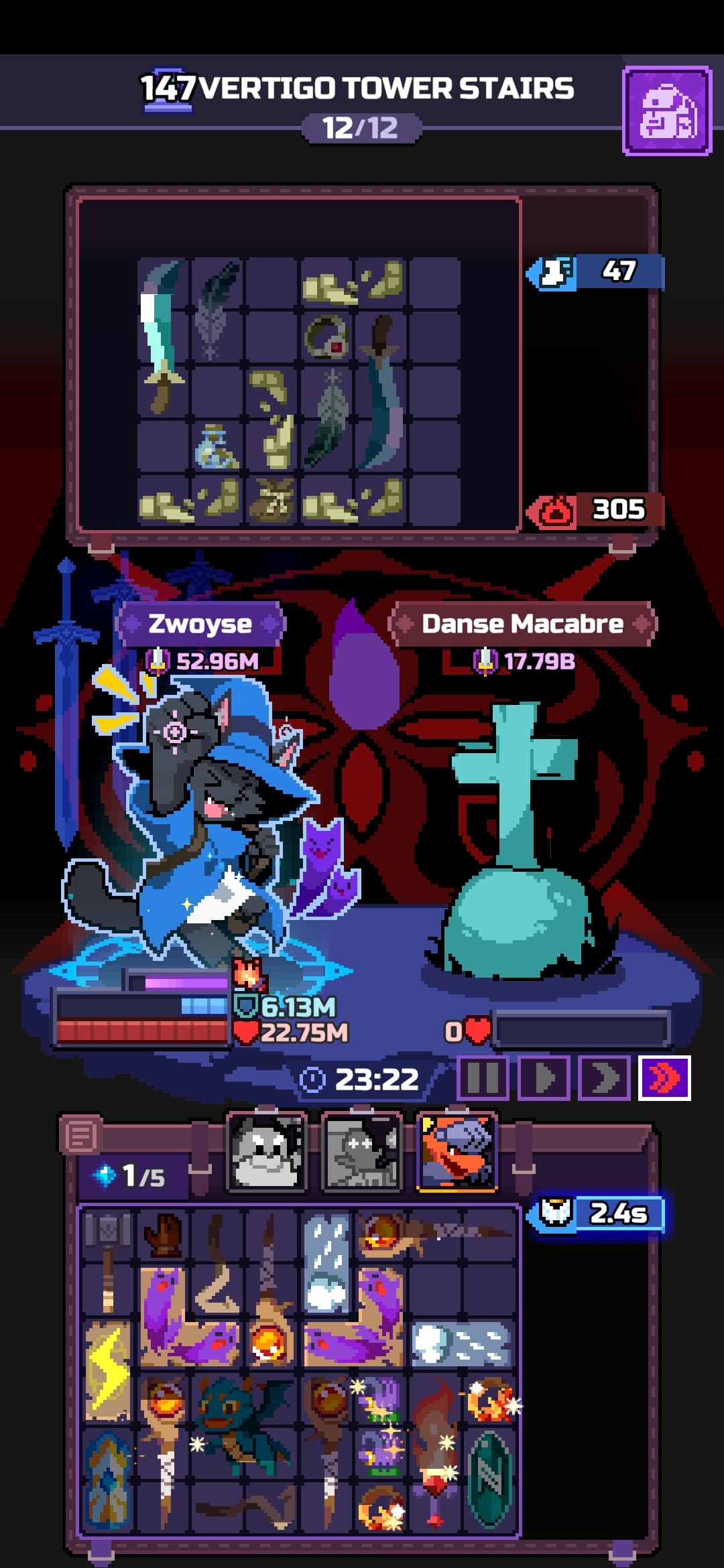Capture du run chapitre 147