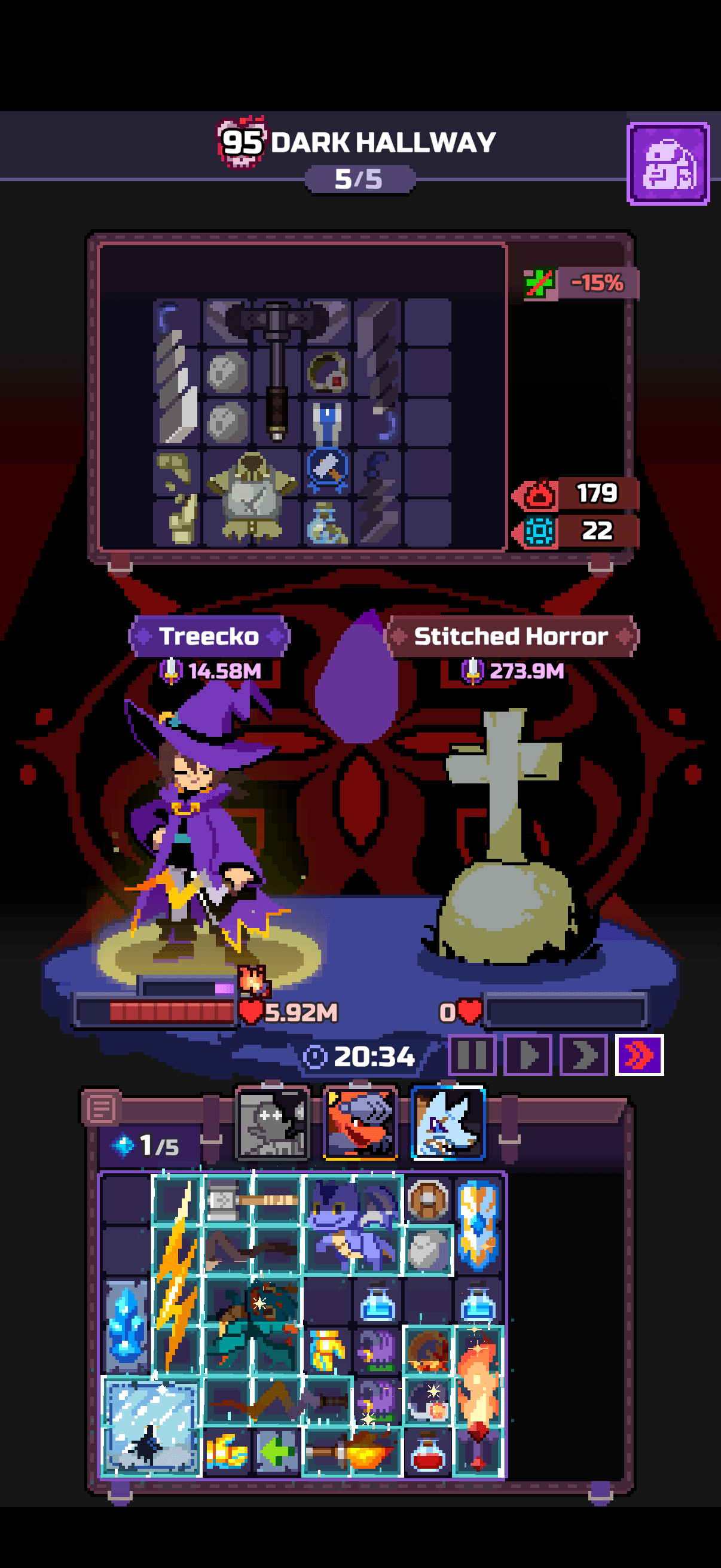 Capture du run chapitre 95