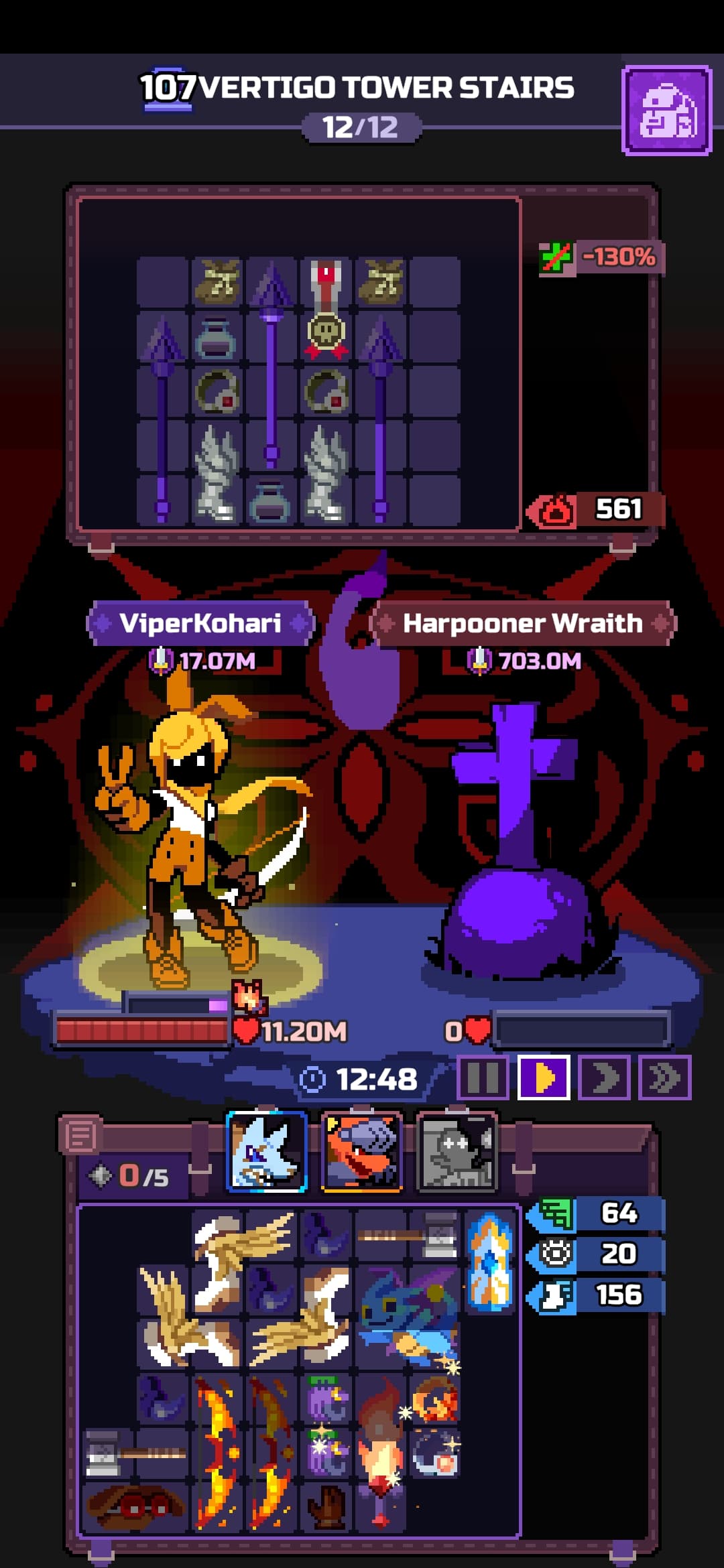 Capture du run chapitre 107