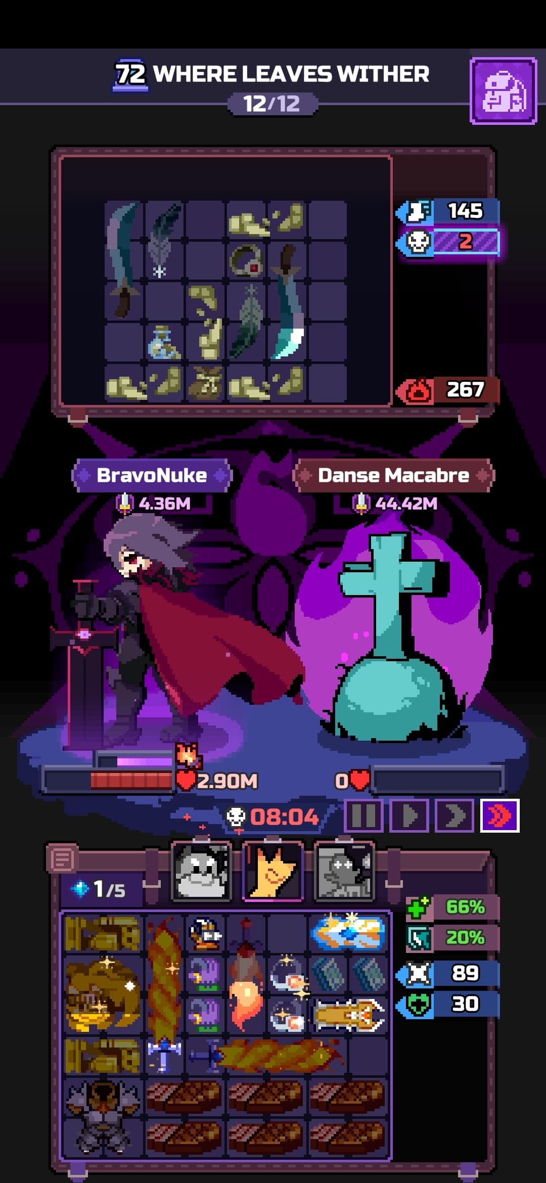 Chapter 72 run screenshot