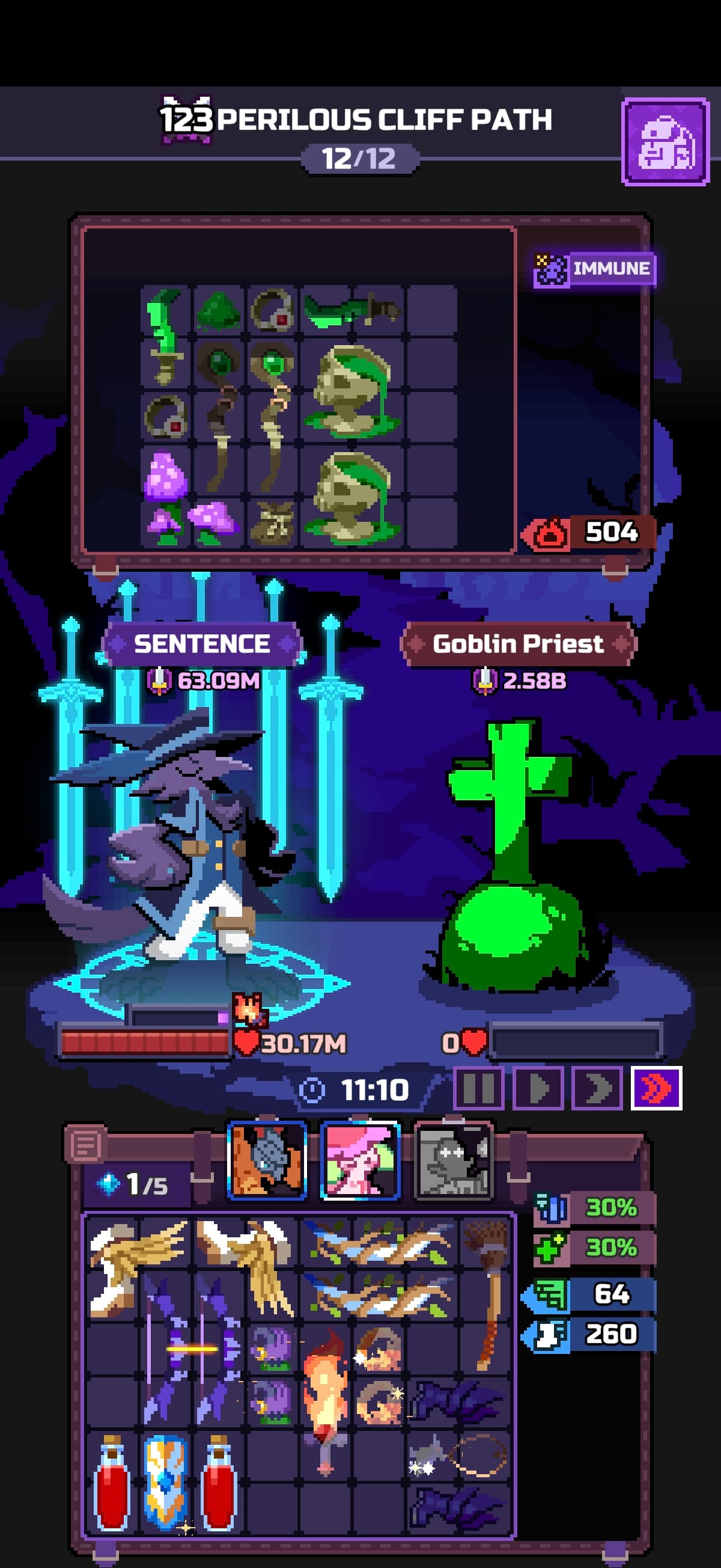 Capture du run chapitre 123