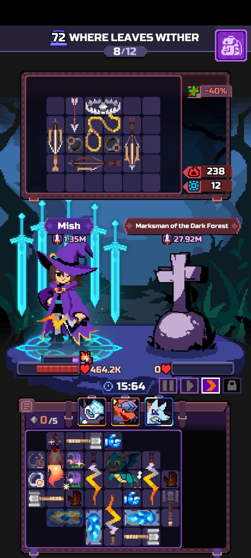 Chapter 72 run screenshot