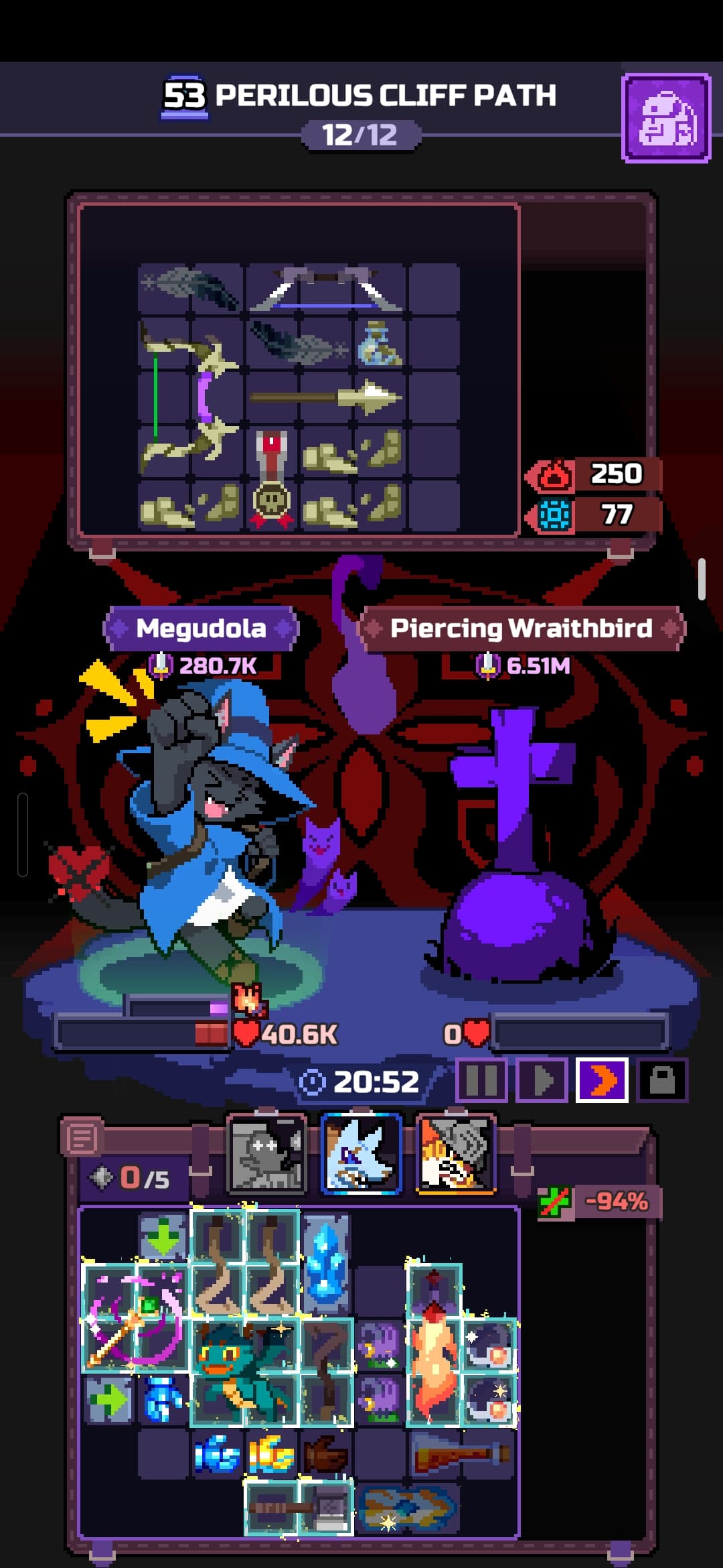 Capture du run chapitre 53