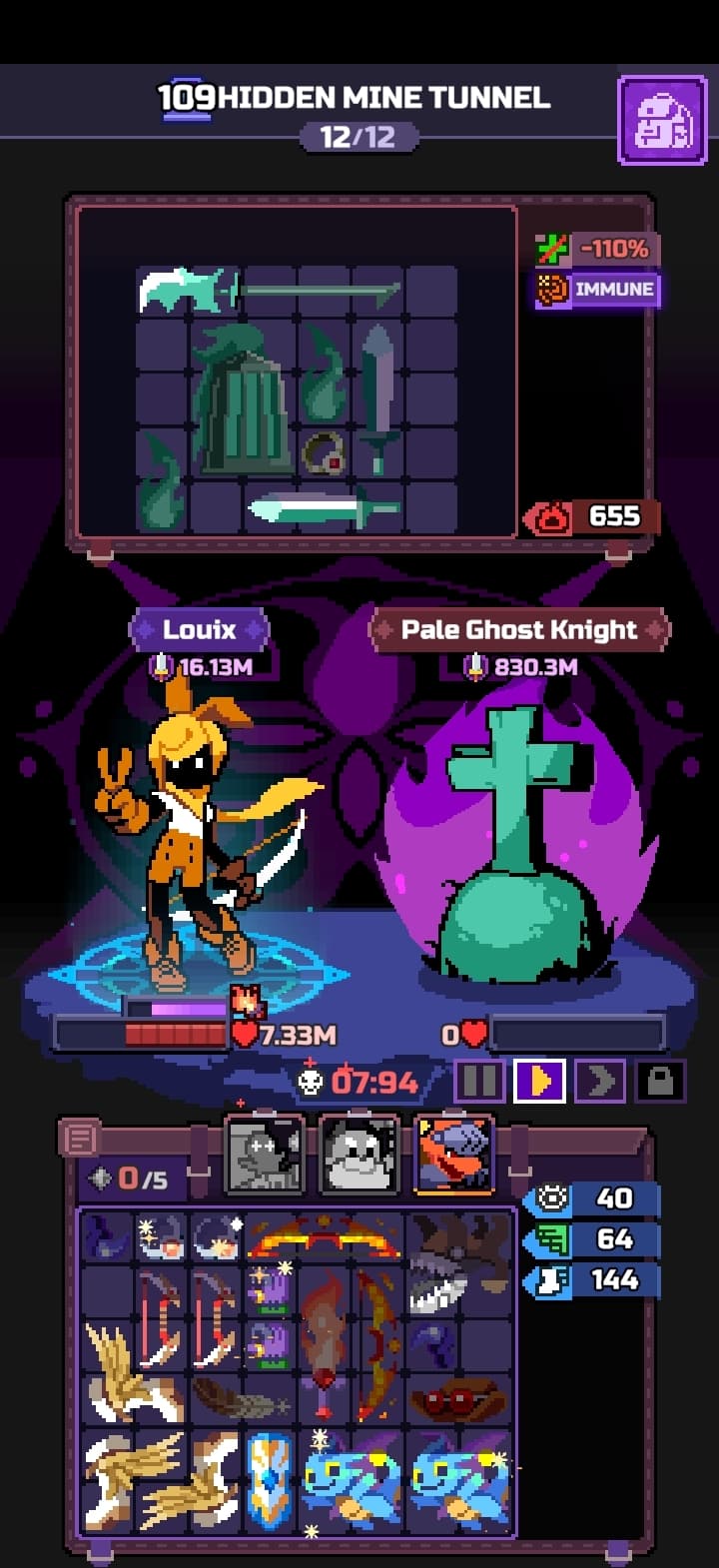 Capture du run chapitre 109