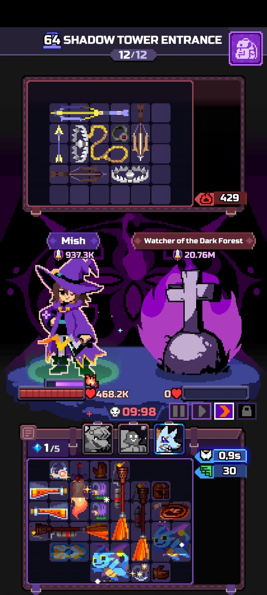 Chapter 64 run screenshot
