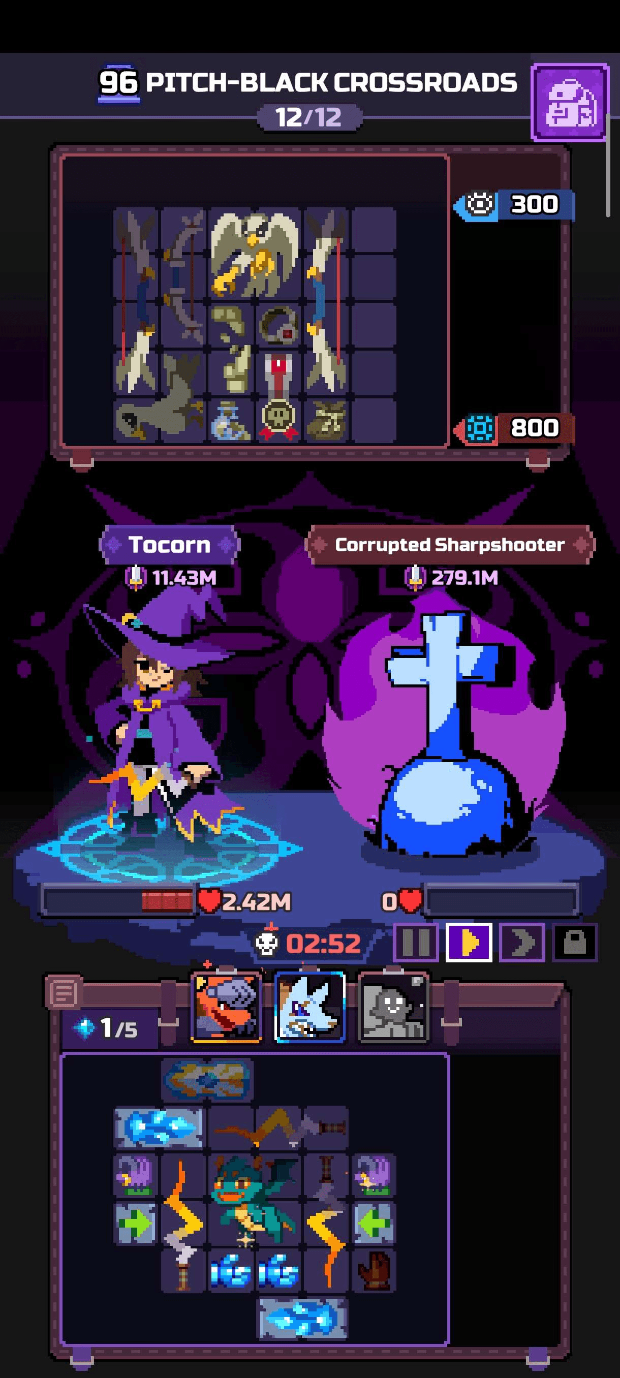 Capture du run chapitre 96