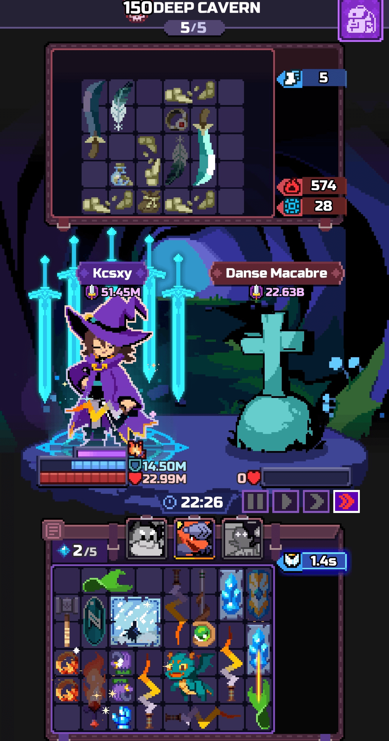 Capture du run chapitre 150