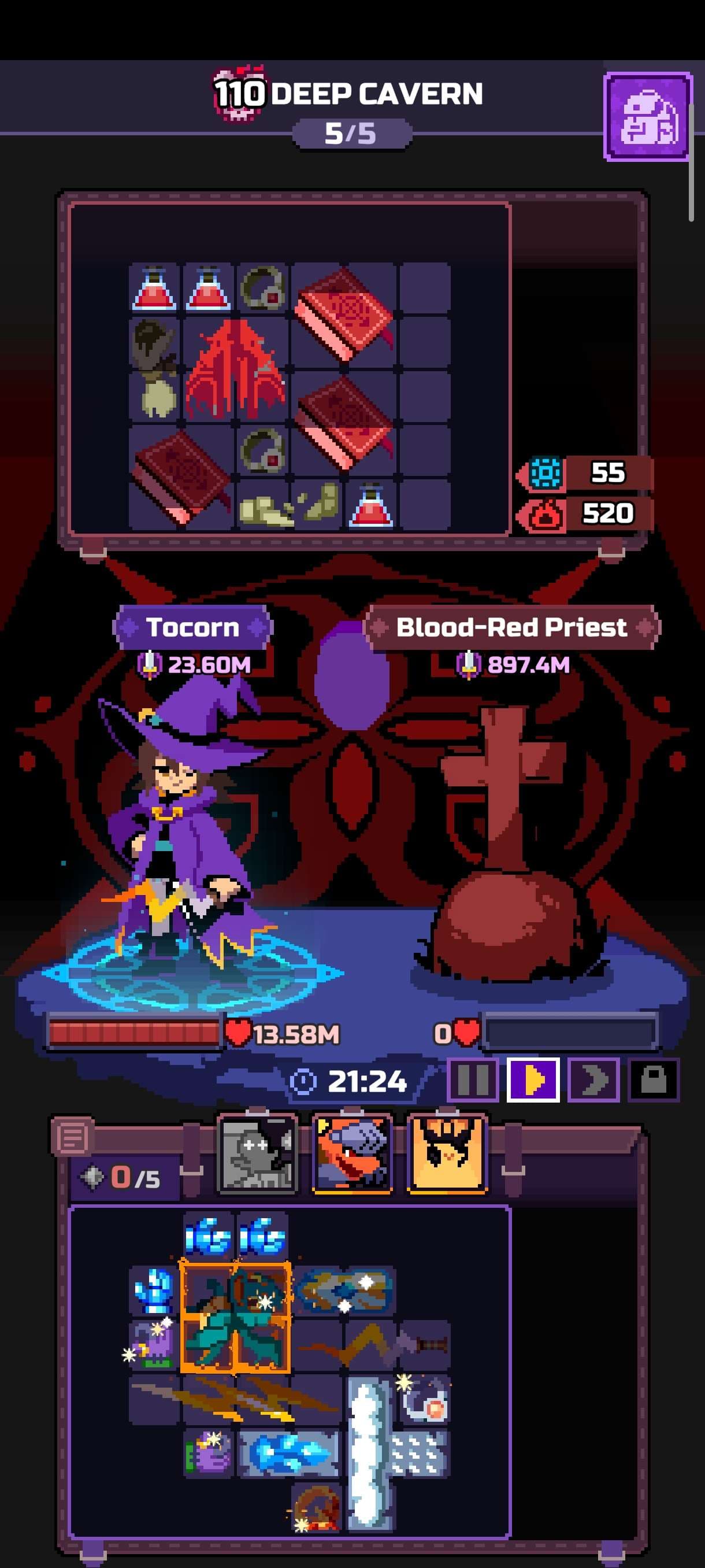 Capture du run chapitre 110