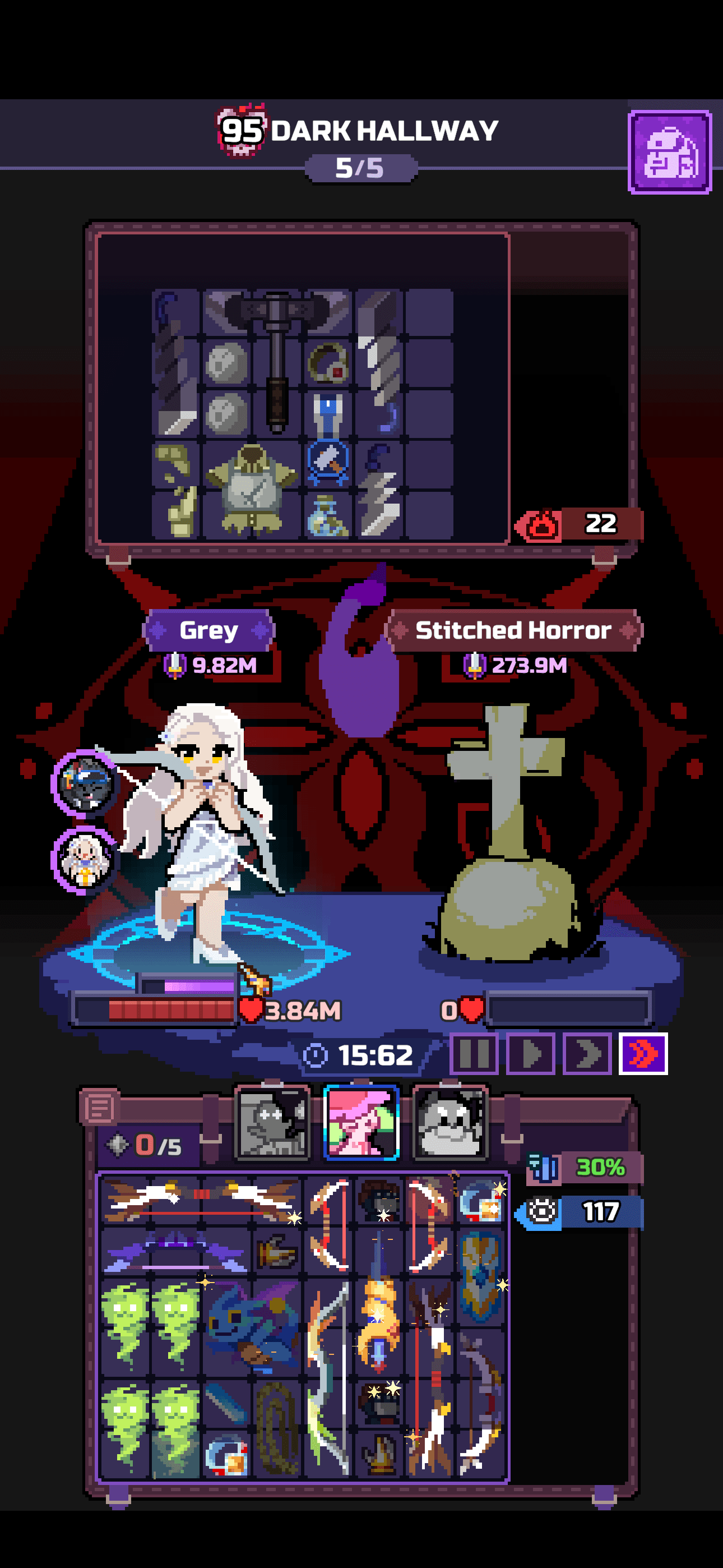 Capture du run chapitre 95