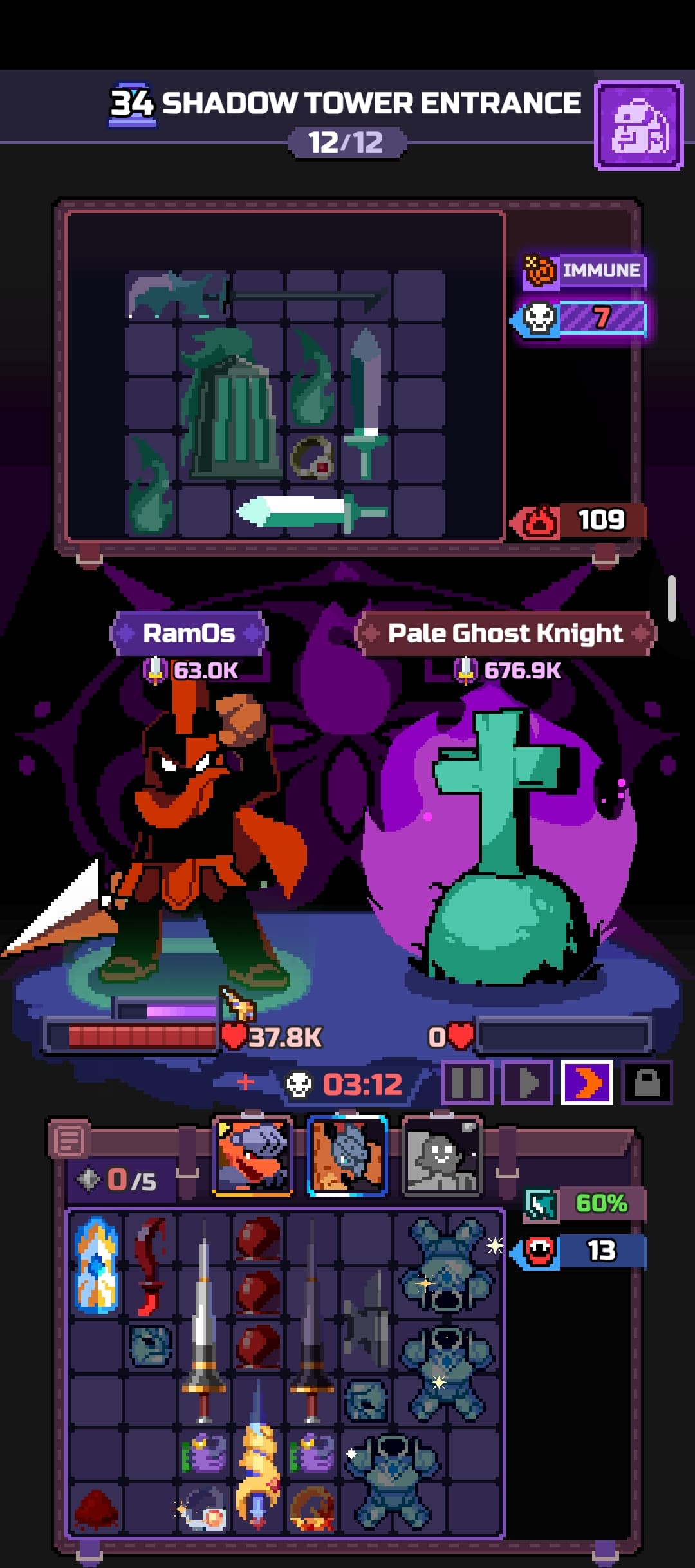 Capture du run chapitre 34