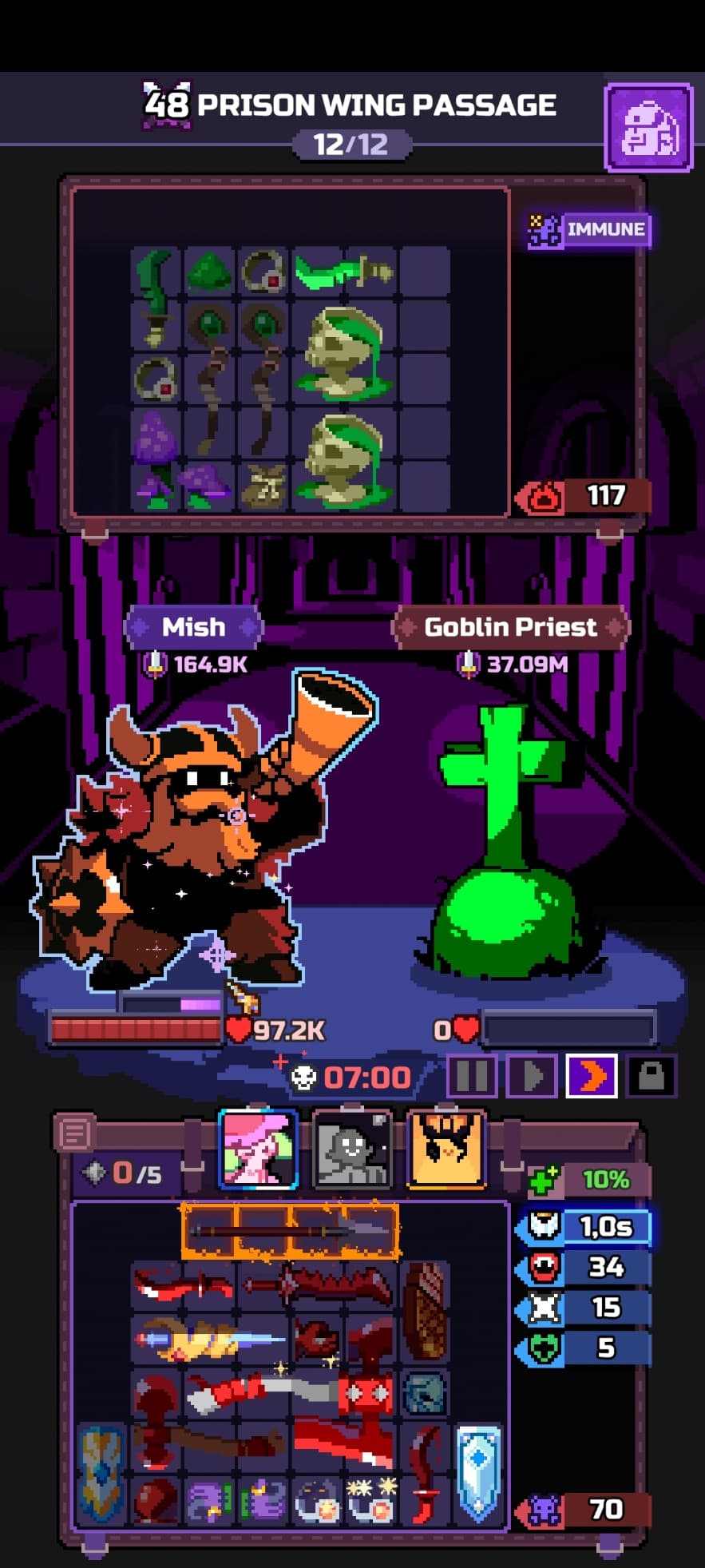 Capture du run chapitre 48