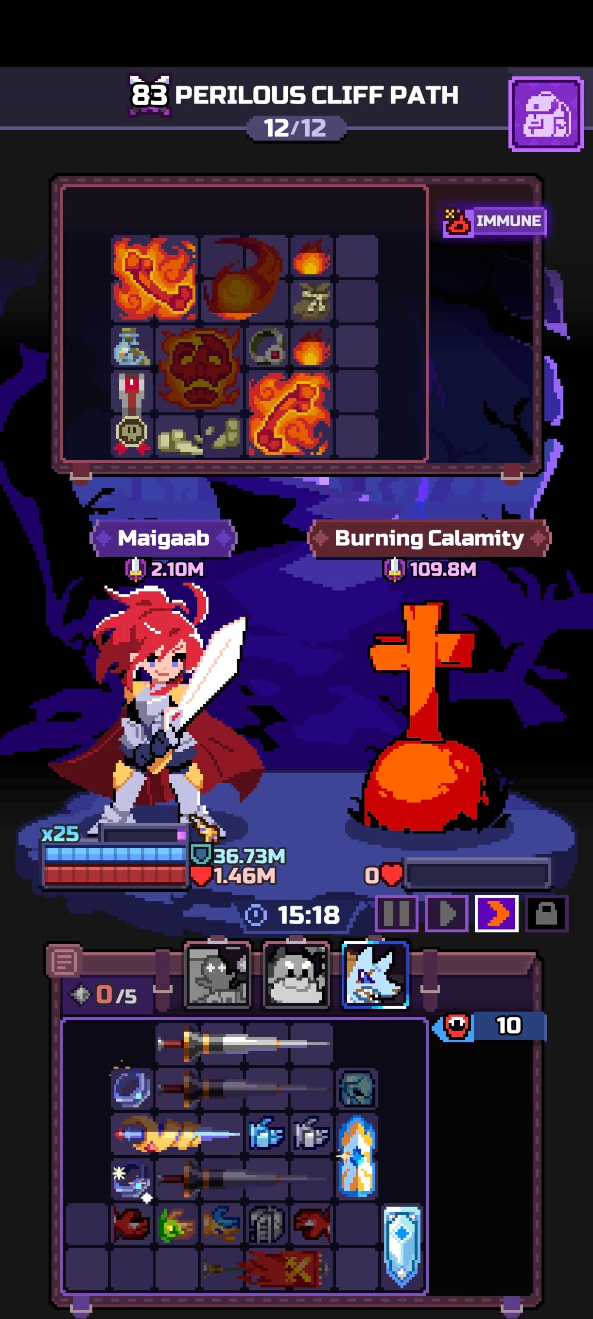 Chapter 83 run screenshot