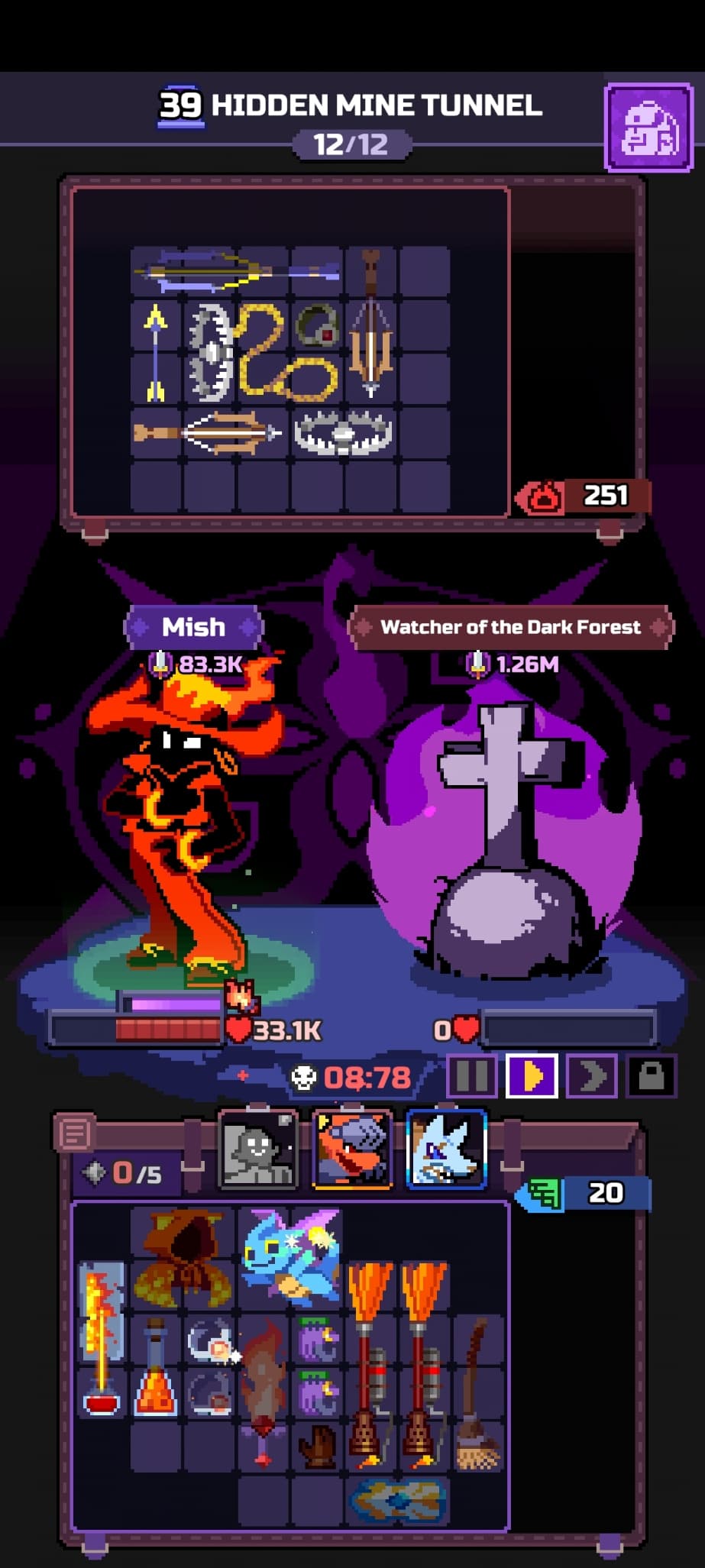 Capture du run chapitre 39