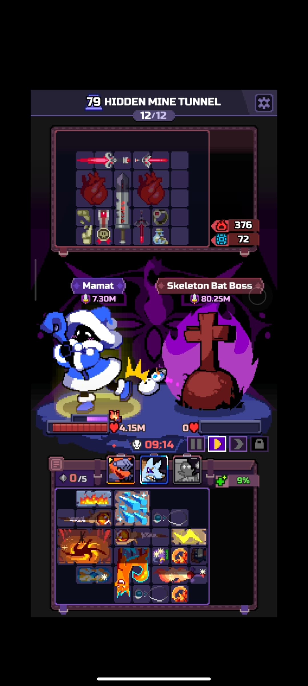 Capture du run chapitre 79