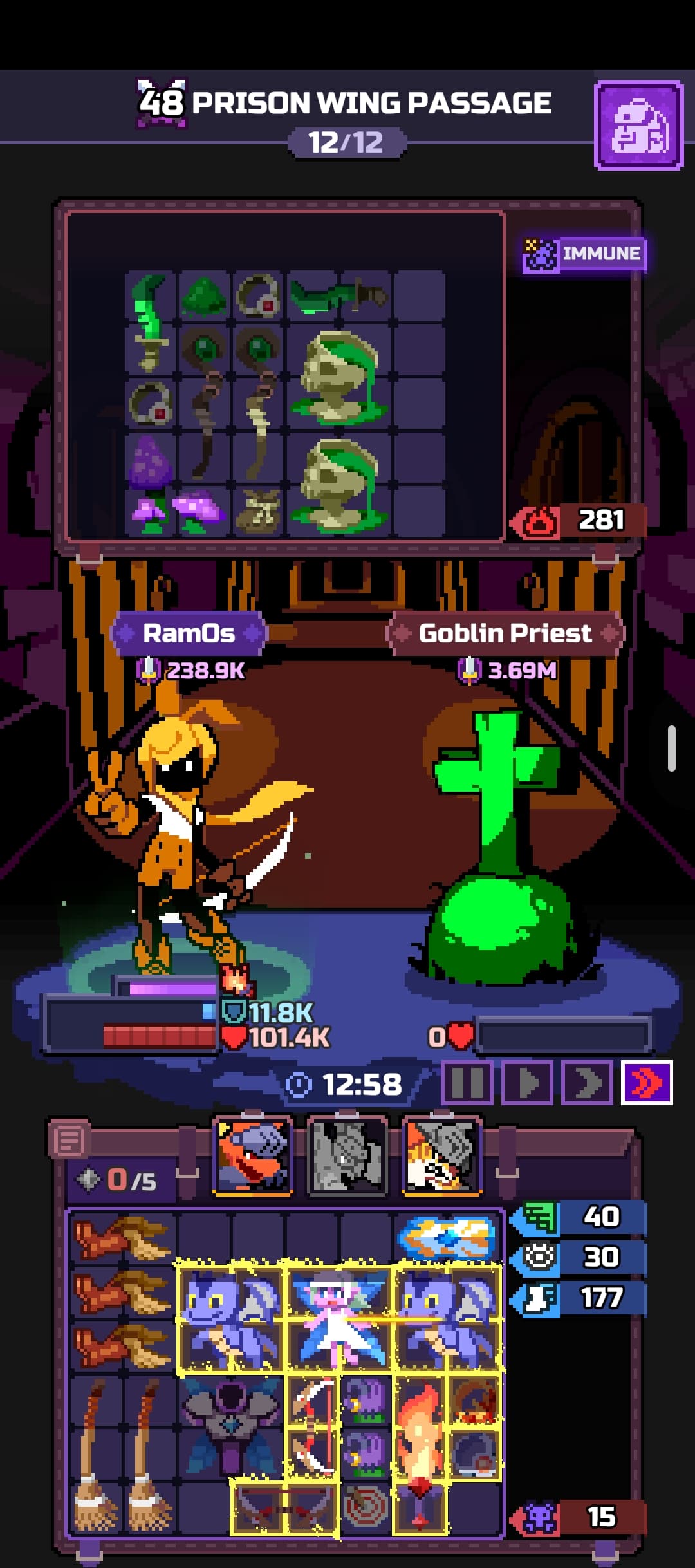 Capture du run chapitre 48