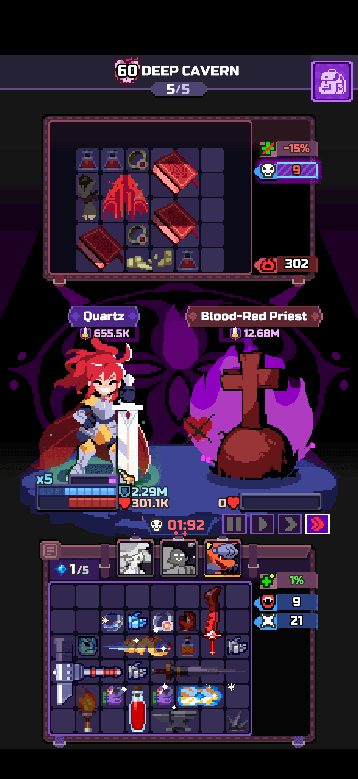 Capture du run chapitre 60