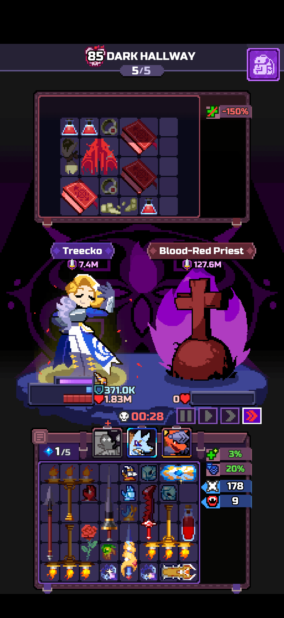 Capture du run chapitre 85