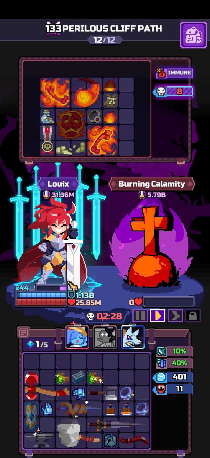 Capture du run chapitre 133