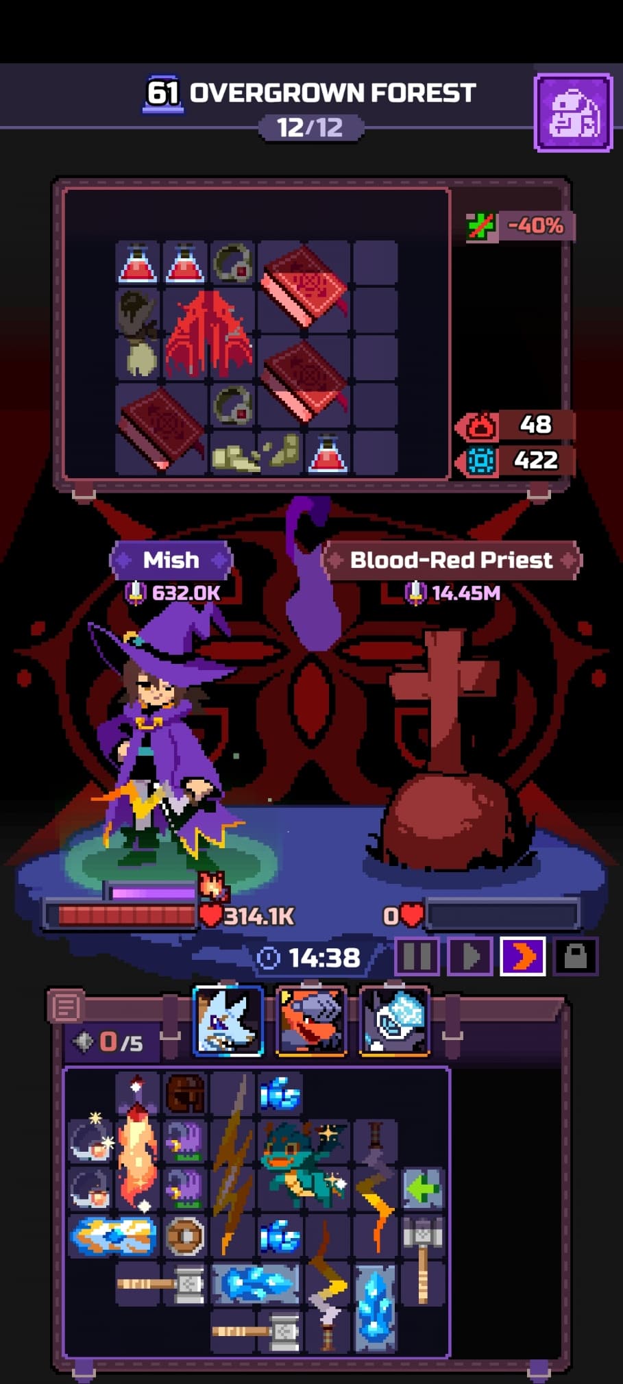 Capture du run chapitre 61