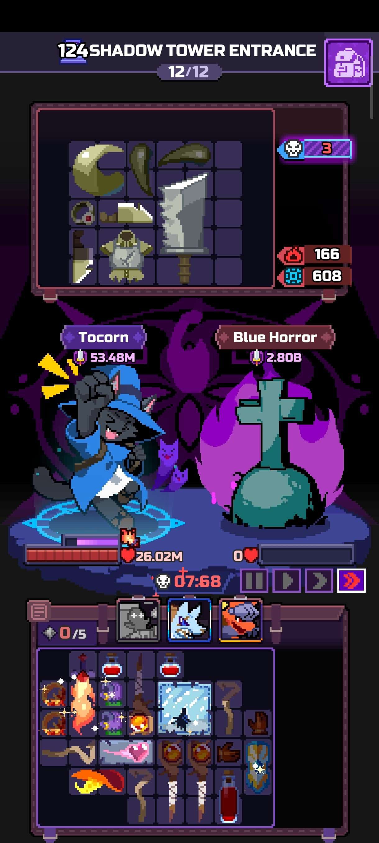 Capture du run chapitre 124