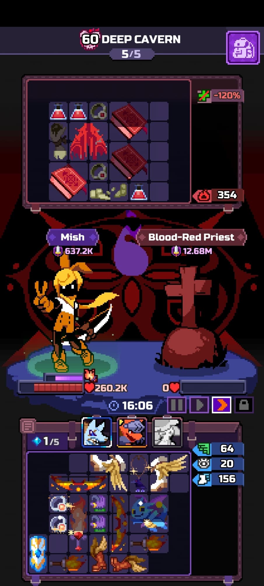 Capture du run chapitre 60