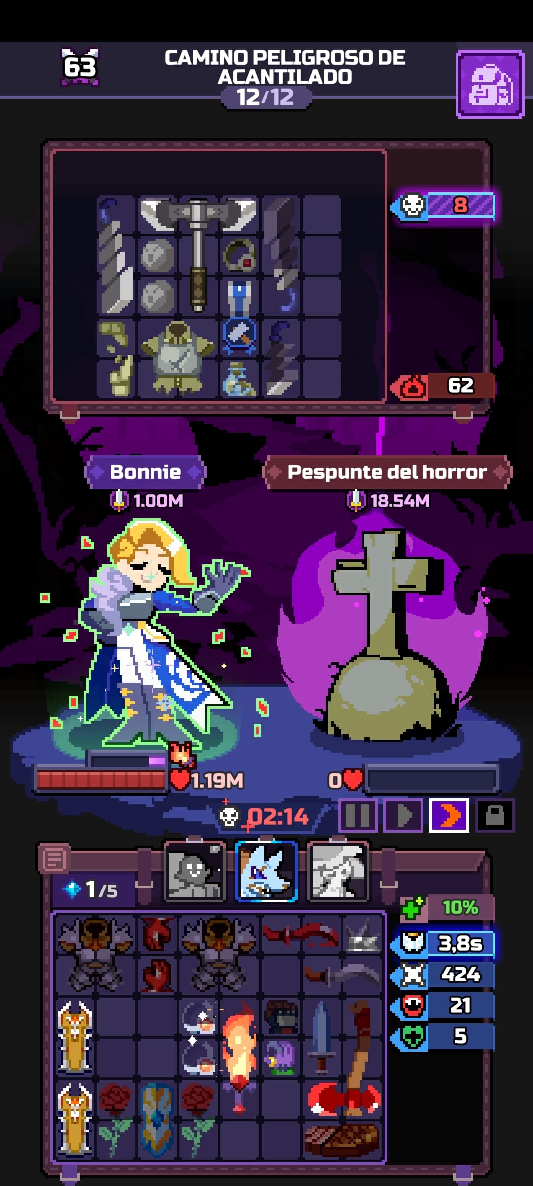 Capture du run chapitre 63