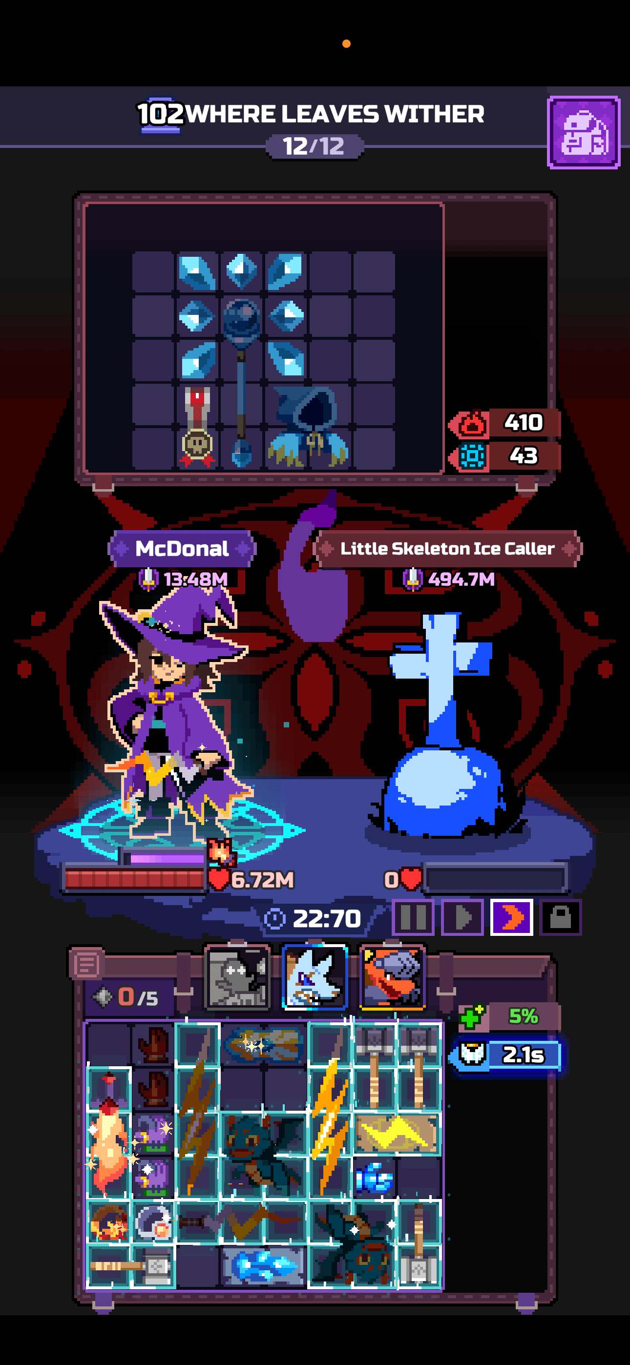Capture du run chapitre 102