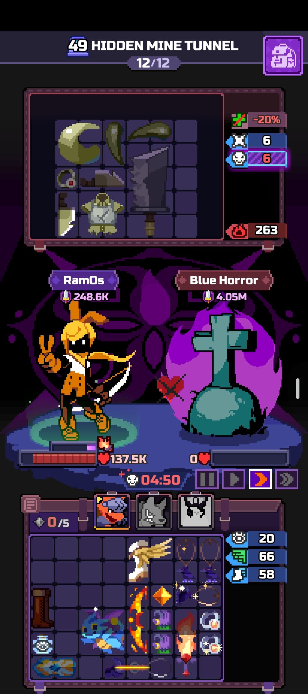 Capture du run chapitre 49