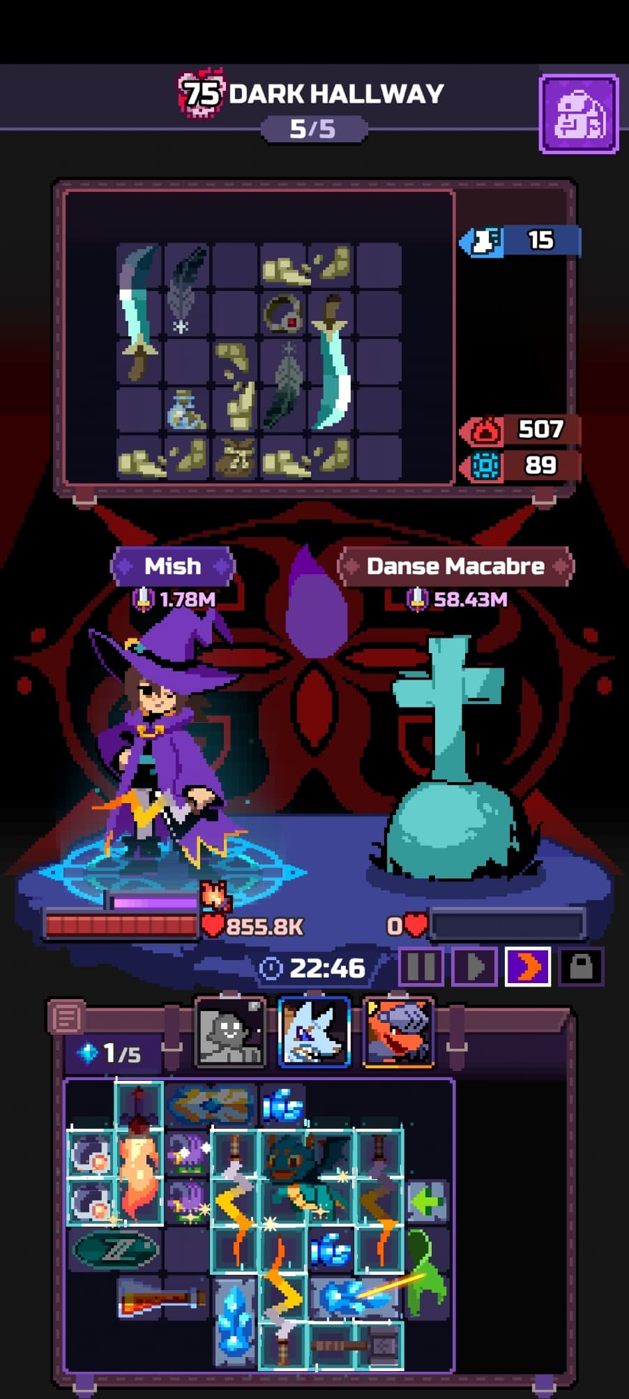 Chapter 75 run screenshot