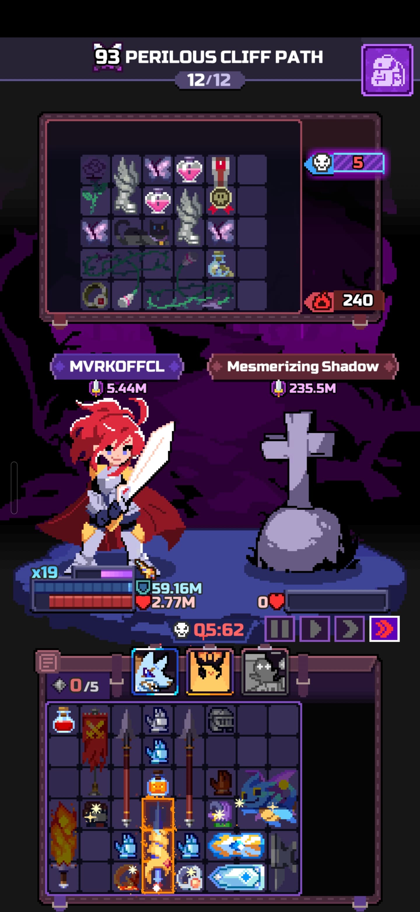 Capture du run chapitre 93