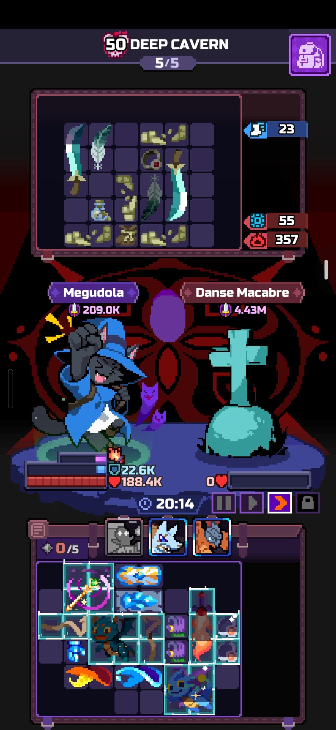 Capture du run chapitre 50
