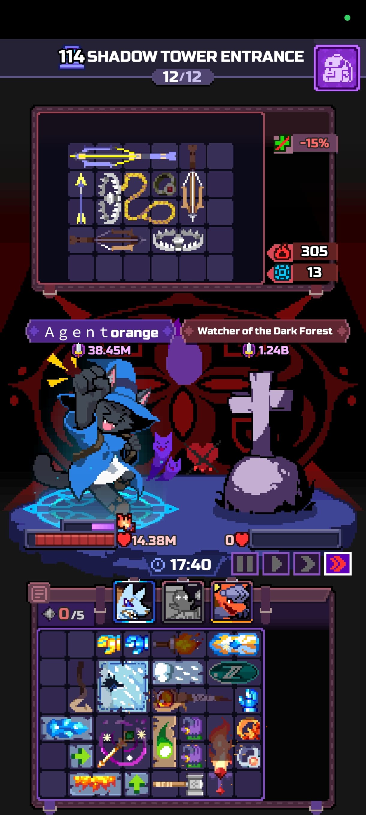 Capture du run chapitre 114
