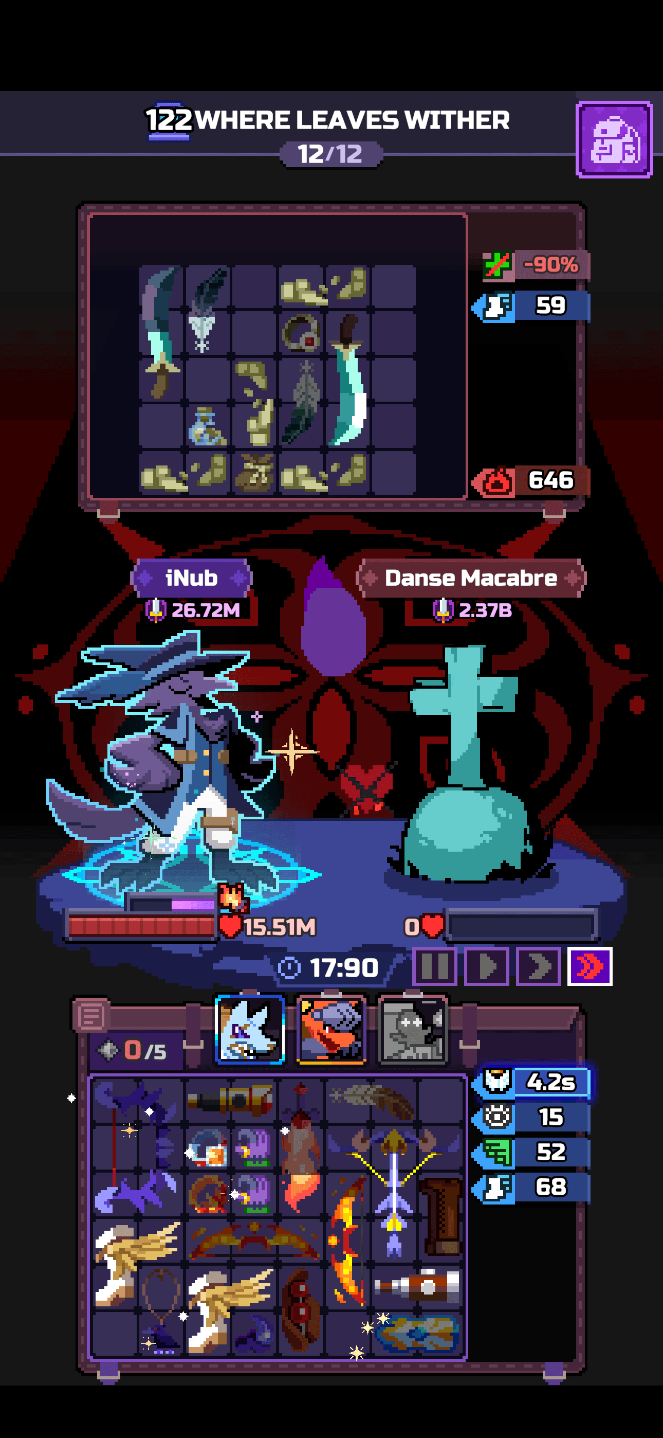 Capture du run chapitre 122