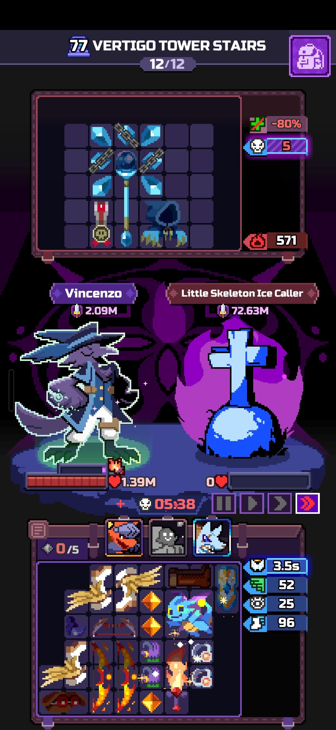 Capture du run chapitre 77