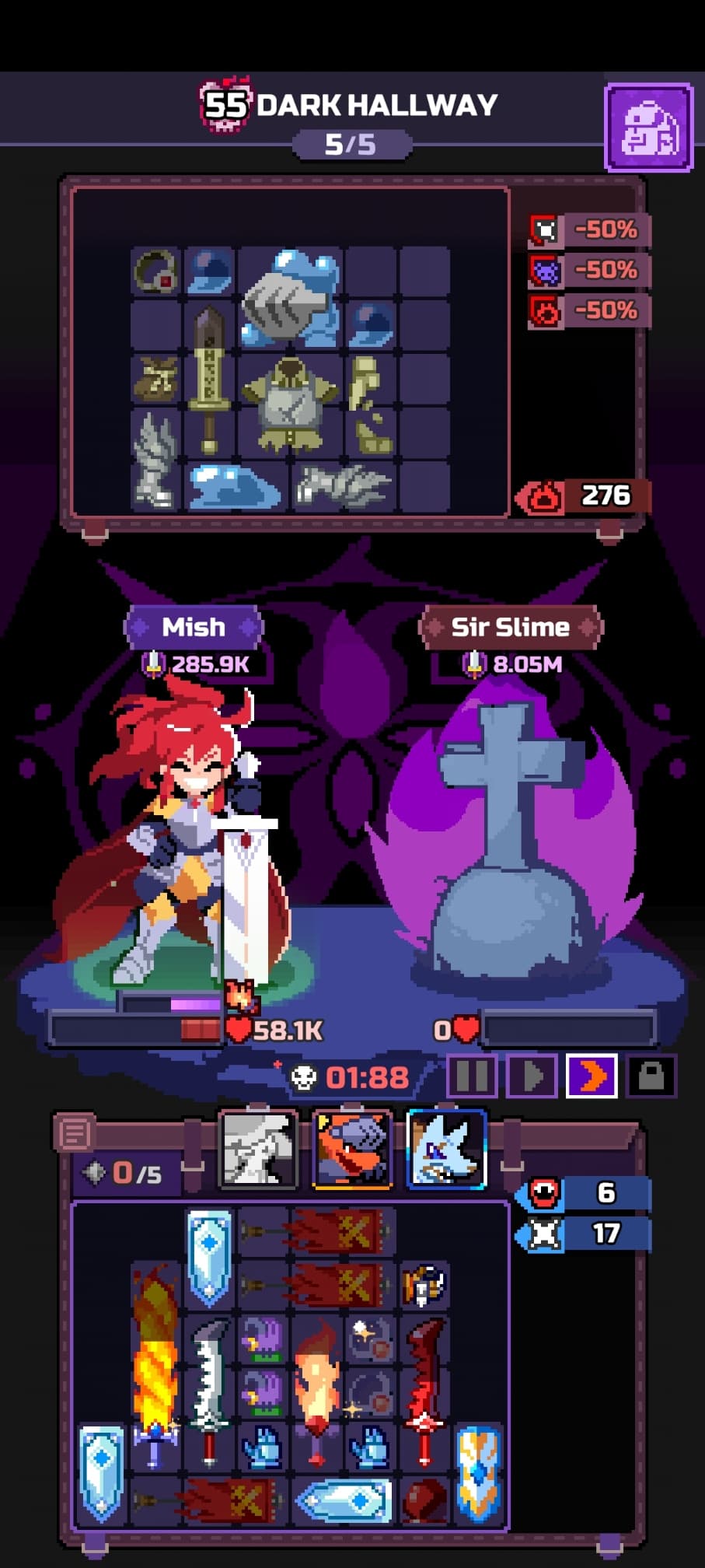 Capture du run chapitre 55
