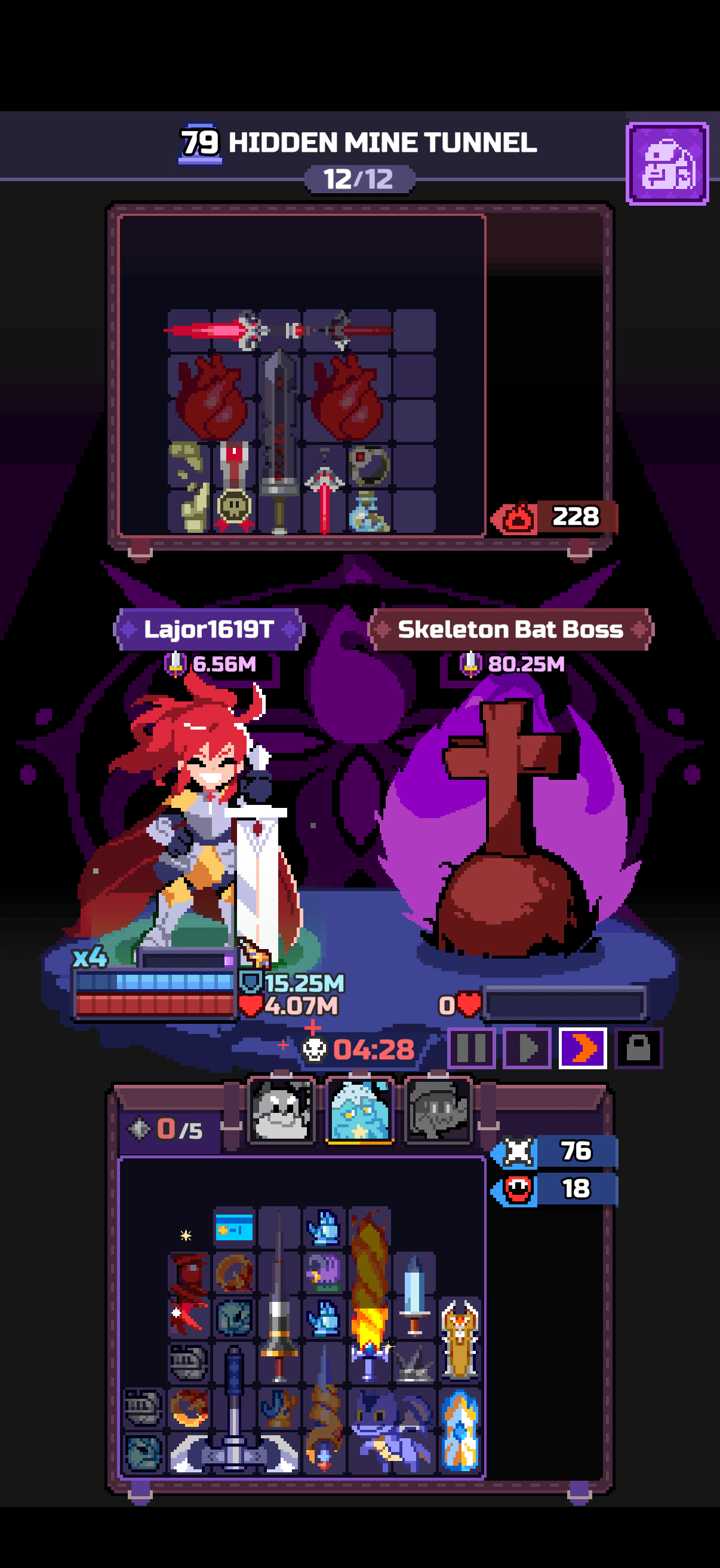 Capture du run chapitre 79