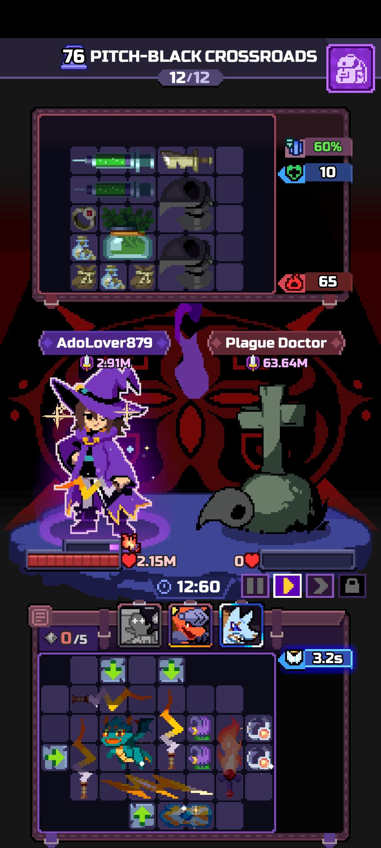 Capture du run chapitre 76