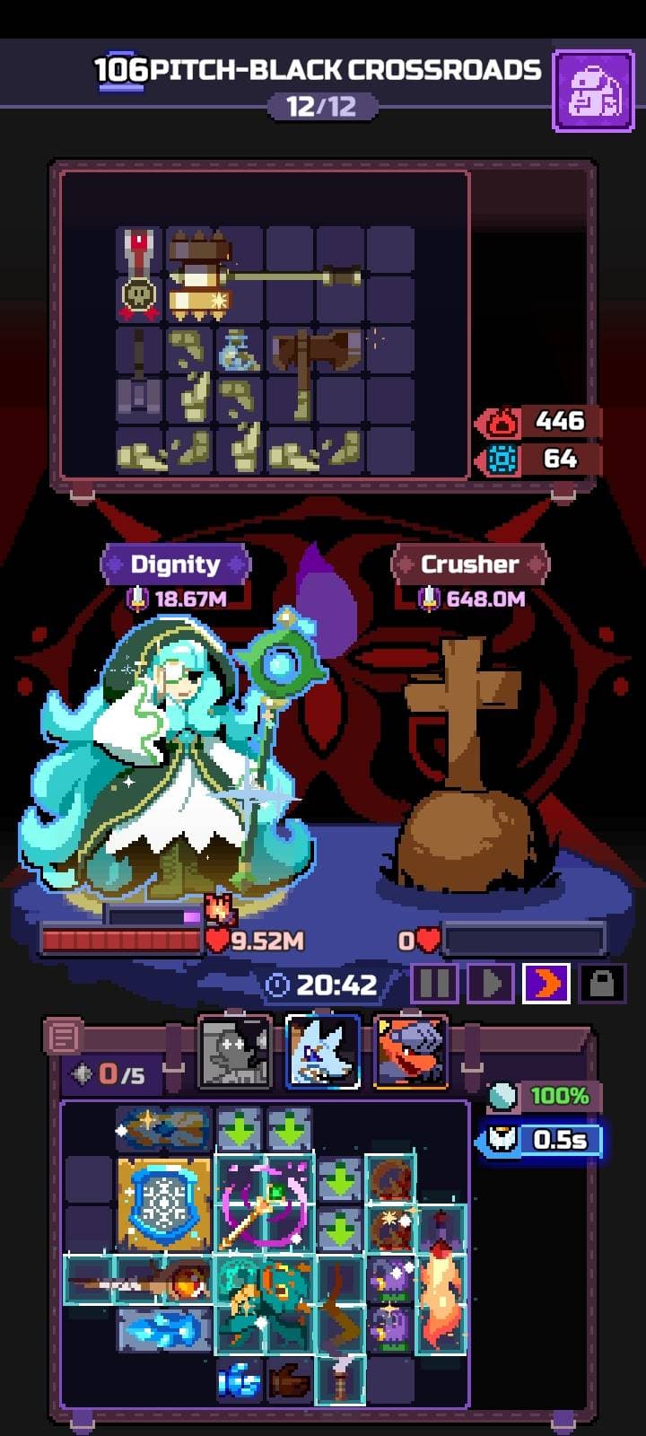 Capture du run chapitre 106