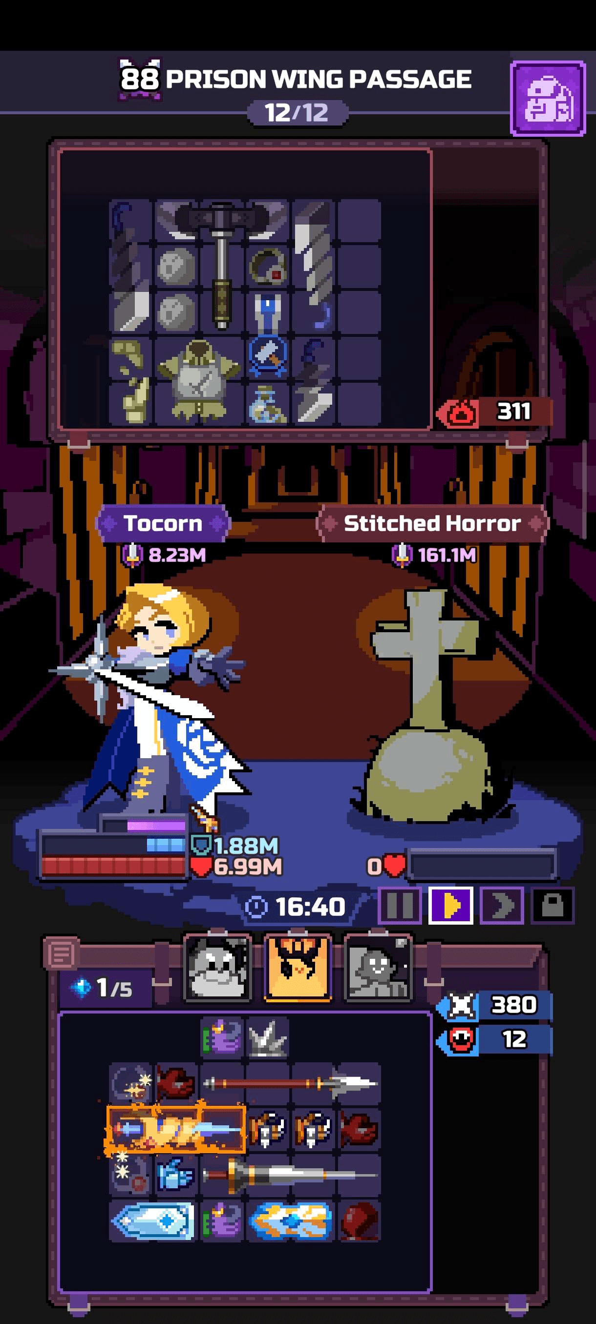 Chapter 88 run screenshot