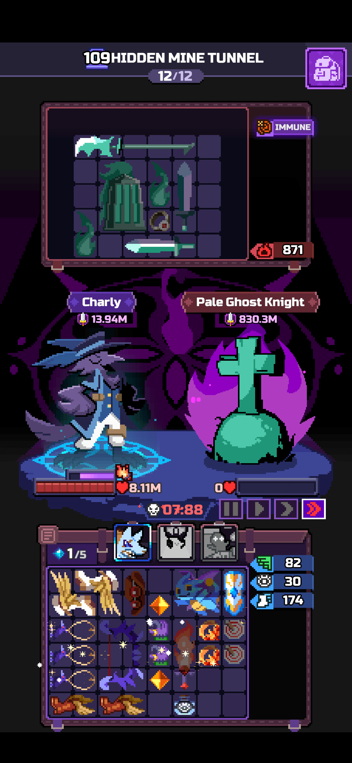 Capture du run chapitre 109