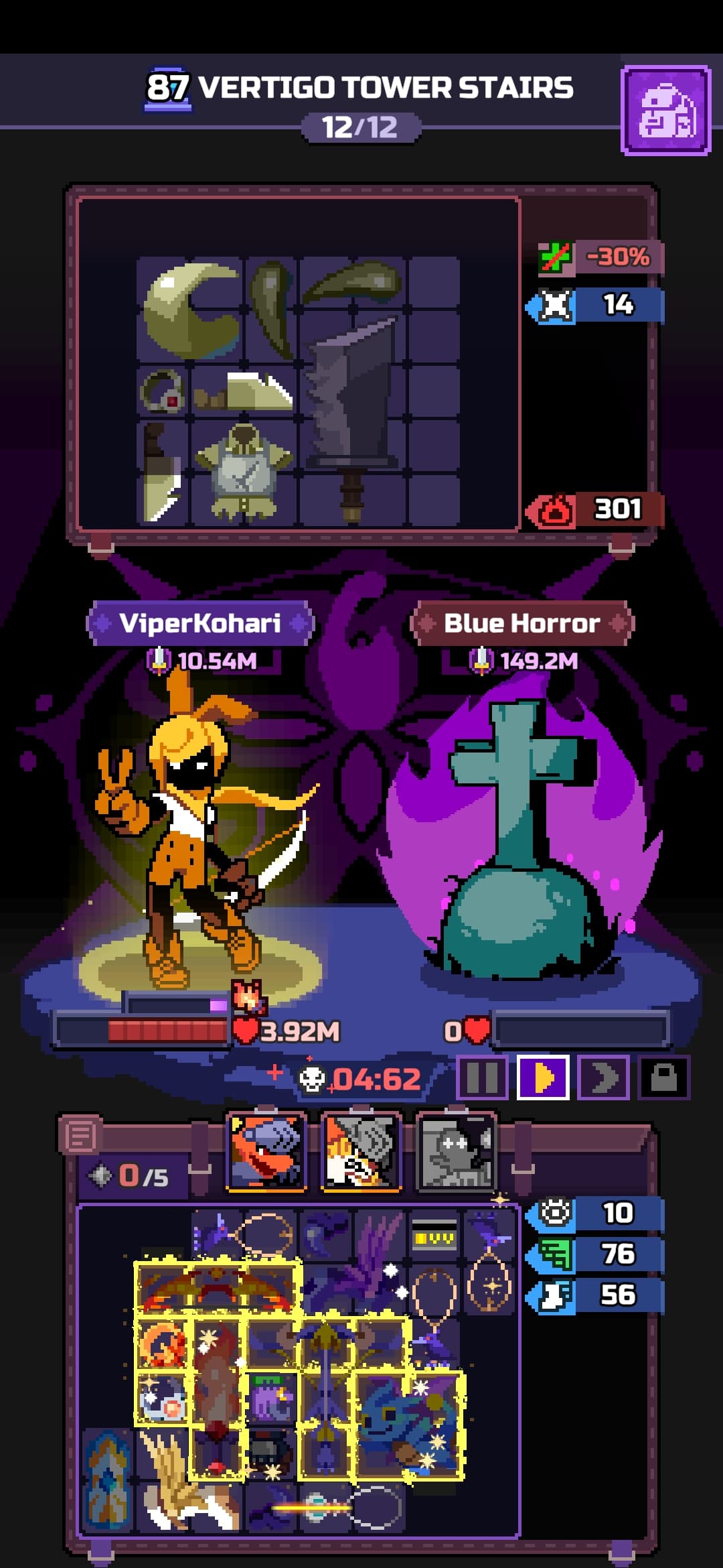 Capture du run chapitre 87