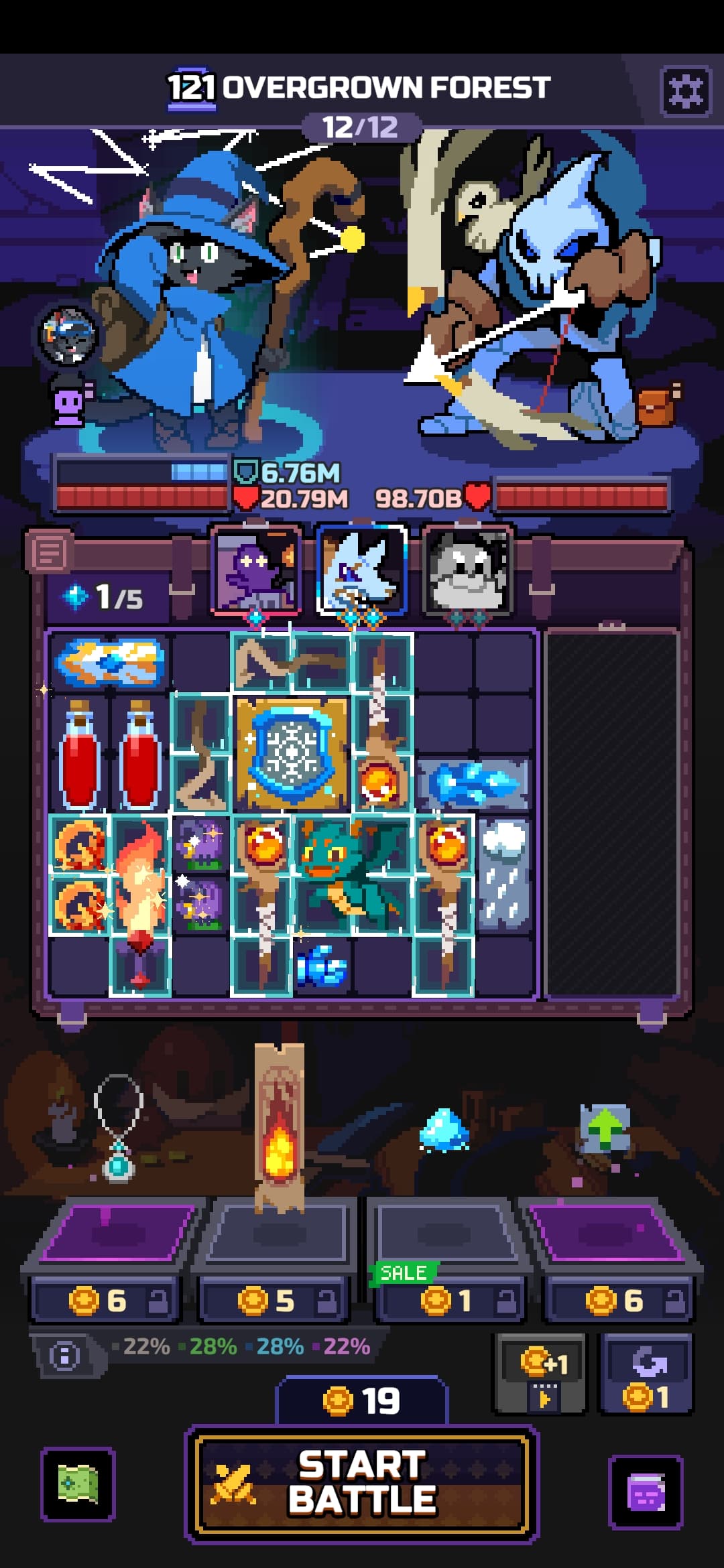 Capture du run chapitre 121