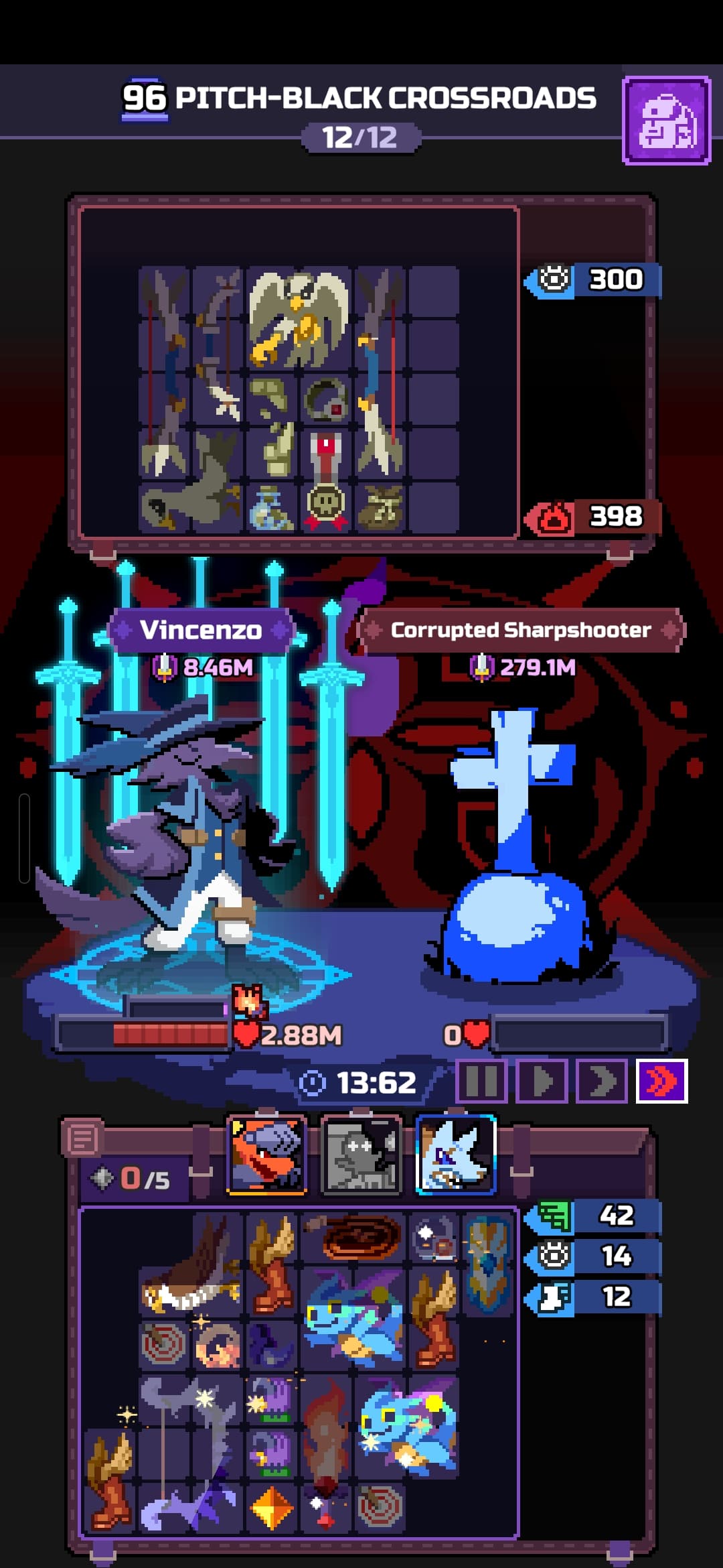 Capture du run chapitre 96