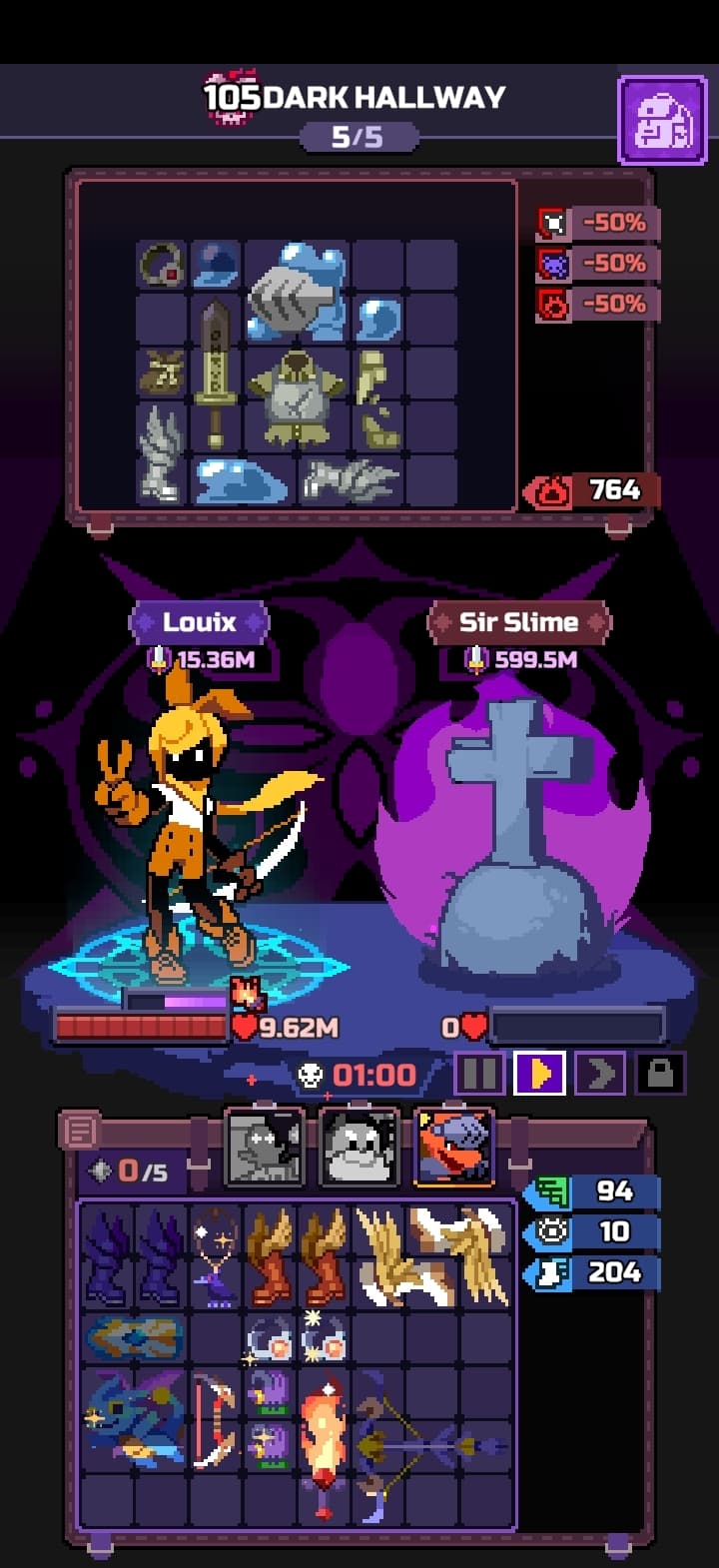 Capture du run chapitre 105