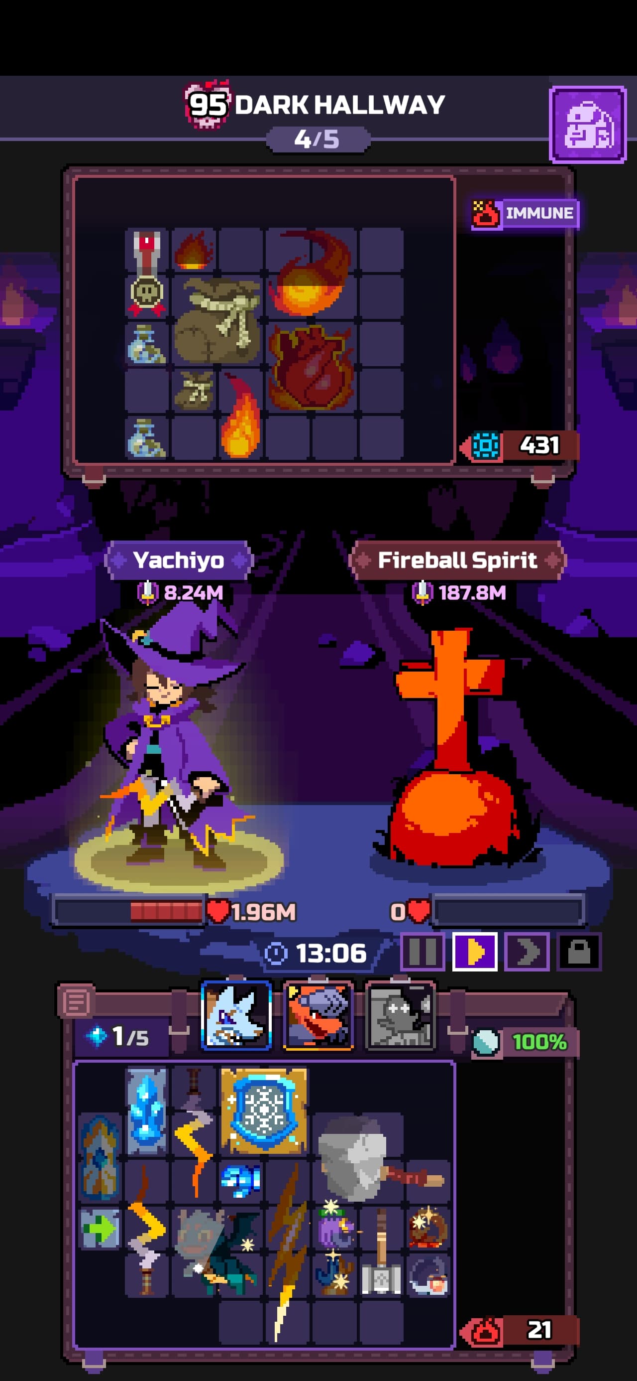 Capture du run chapitre 95