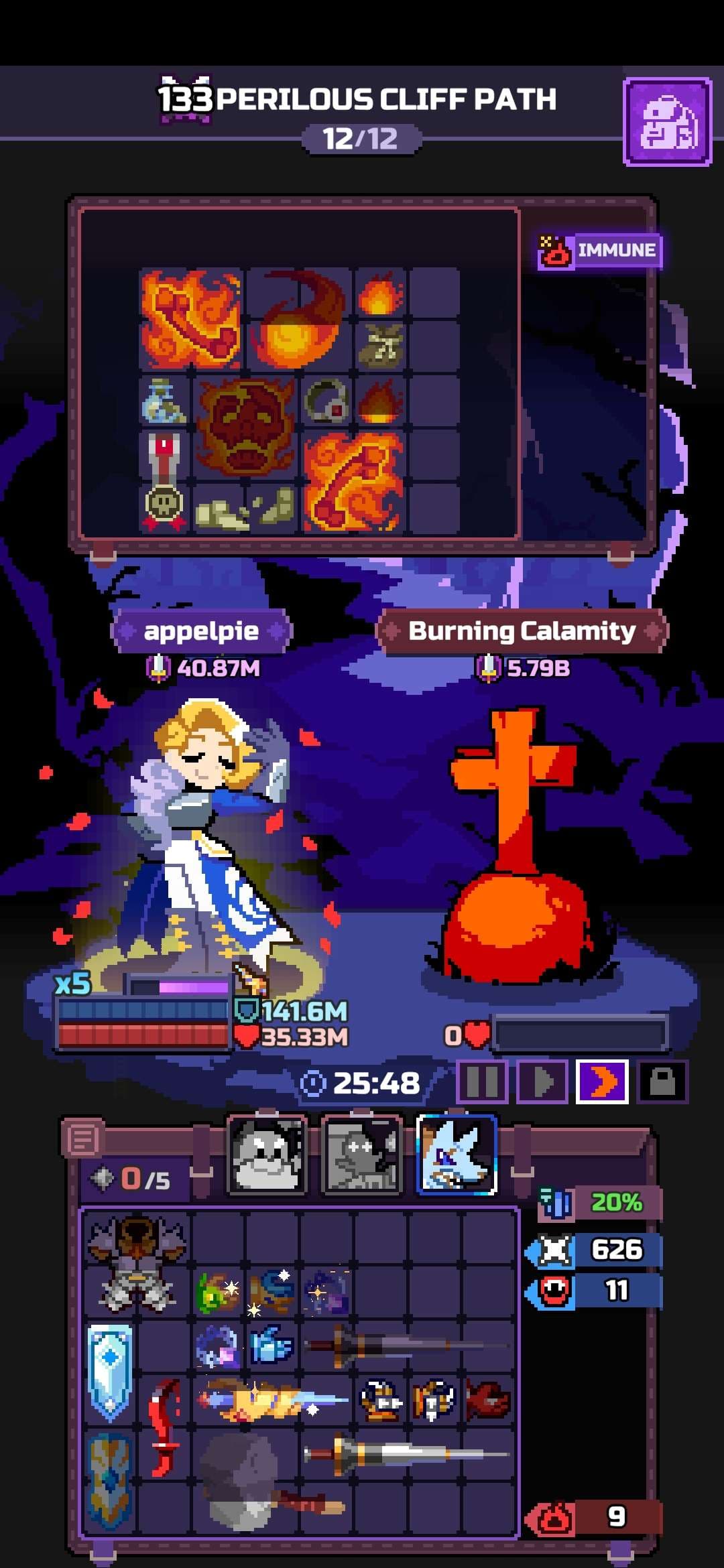 Capture du run chapitre 133