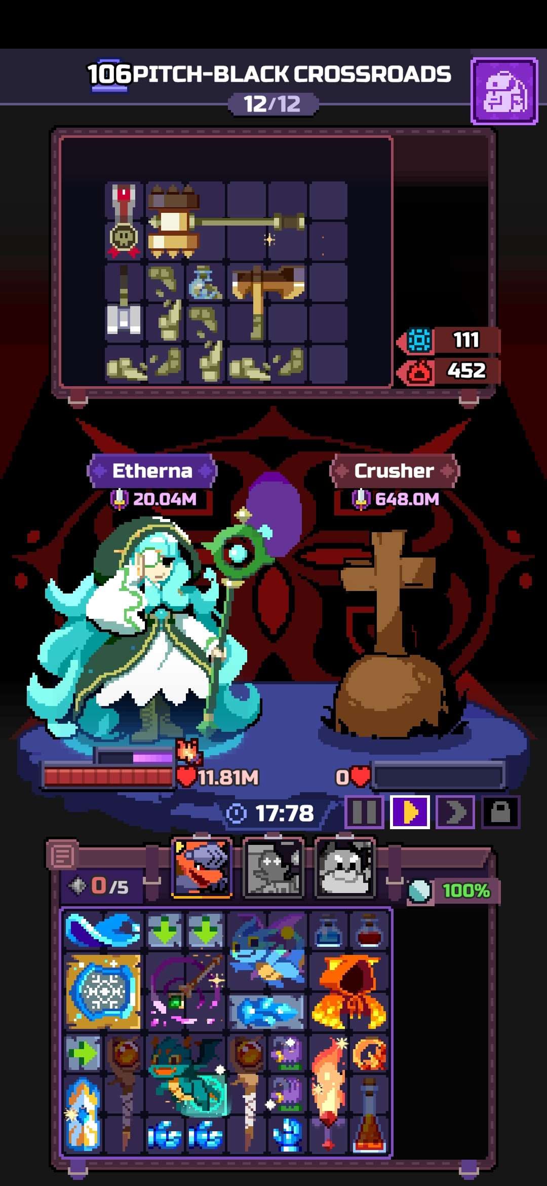 Capture du run chapitre 106