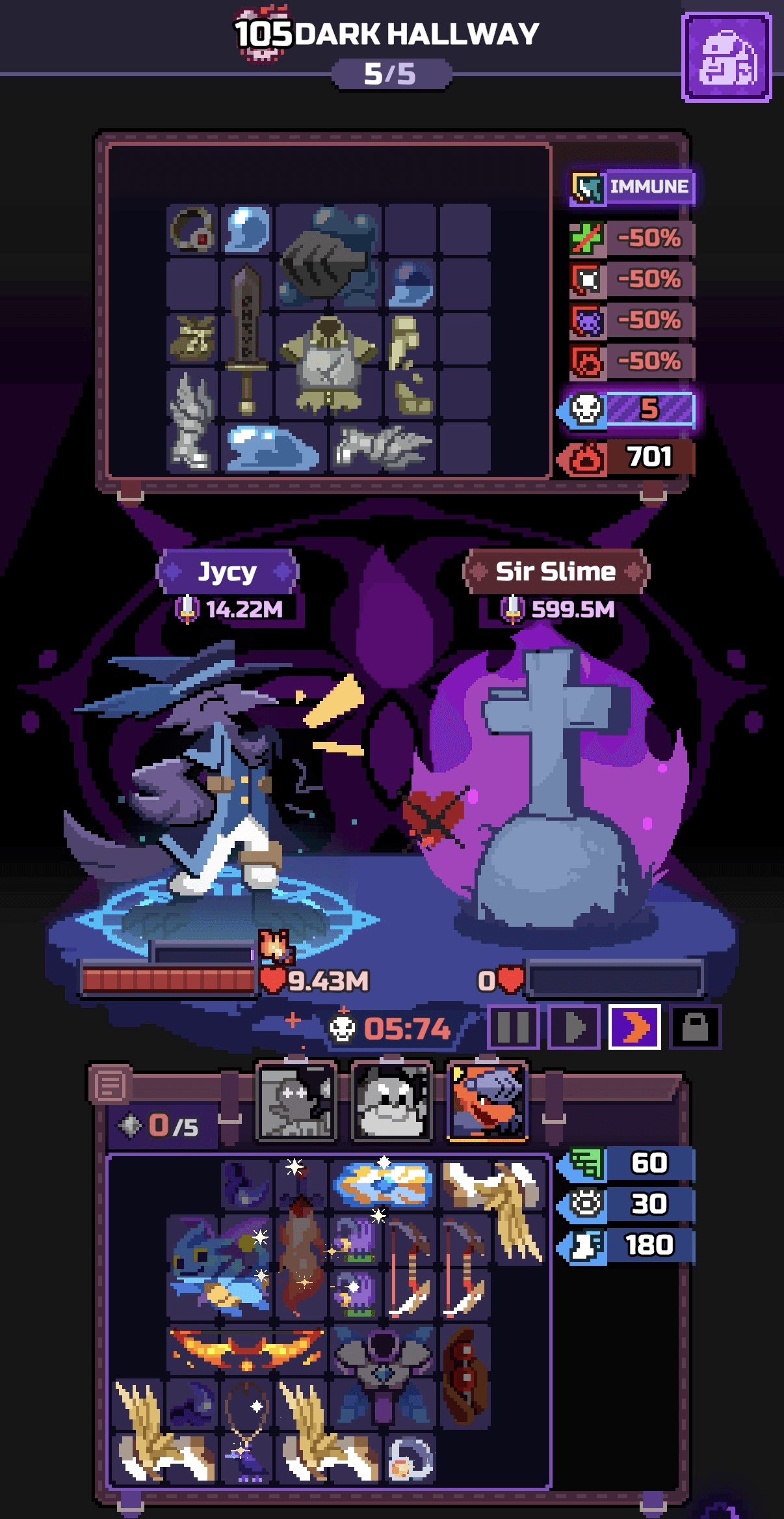 Capture du run chapitre 105